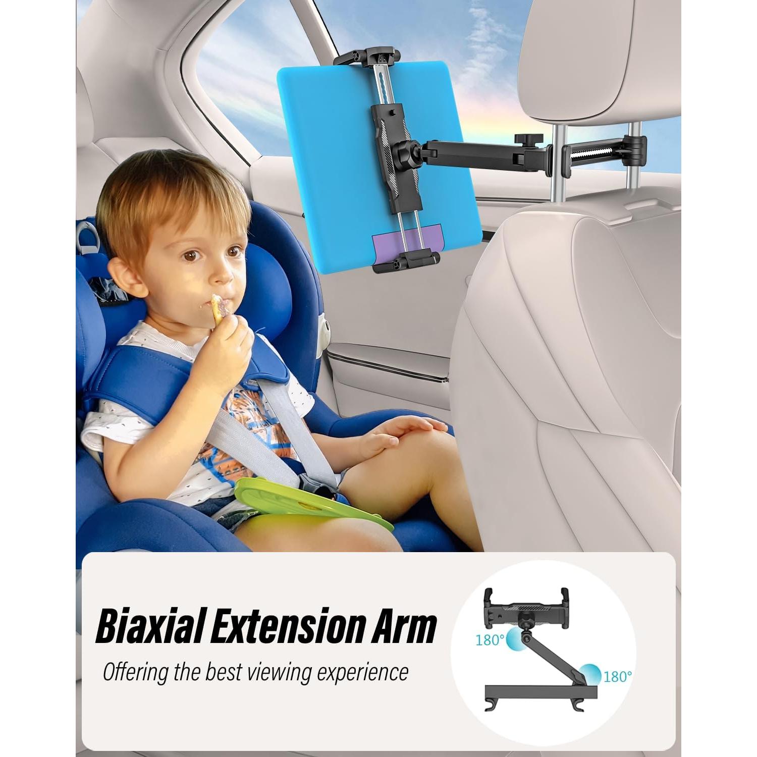 Soporte para Tablet en Reposacabezas Woleyi - 6 a 15.6 Pulgadas