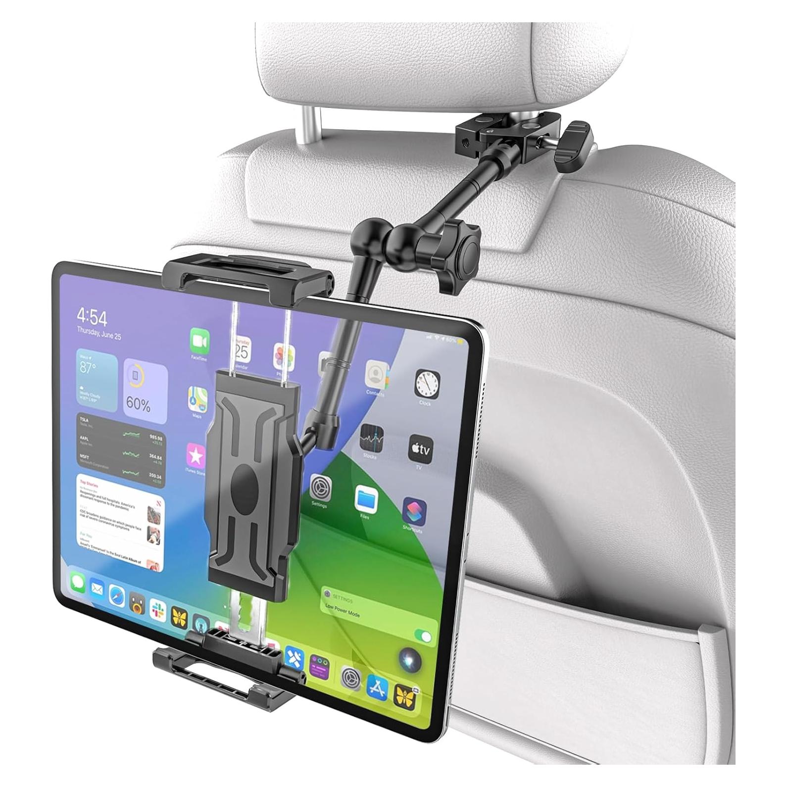 Soporte de Tableta para Reposacabezas Kolasels - Metal Ajustable 360°