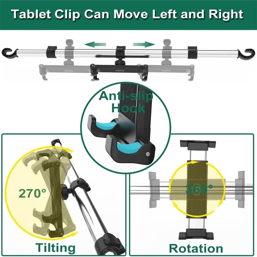 Soporte de Tableta para Automóvil Woleyi - Reposacabezas 4.7-13"