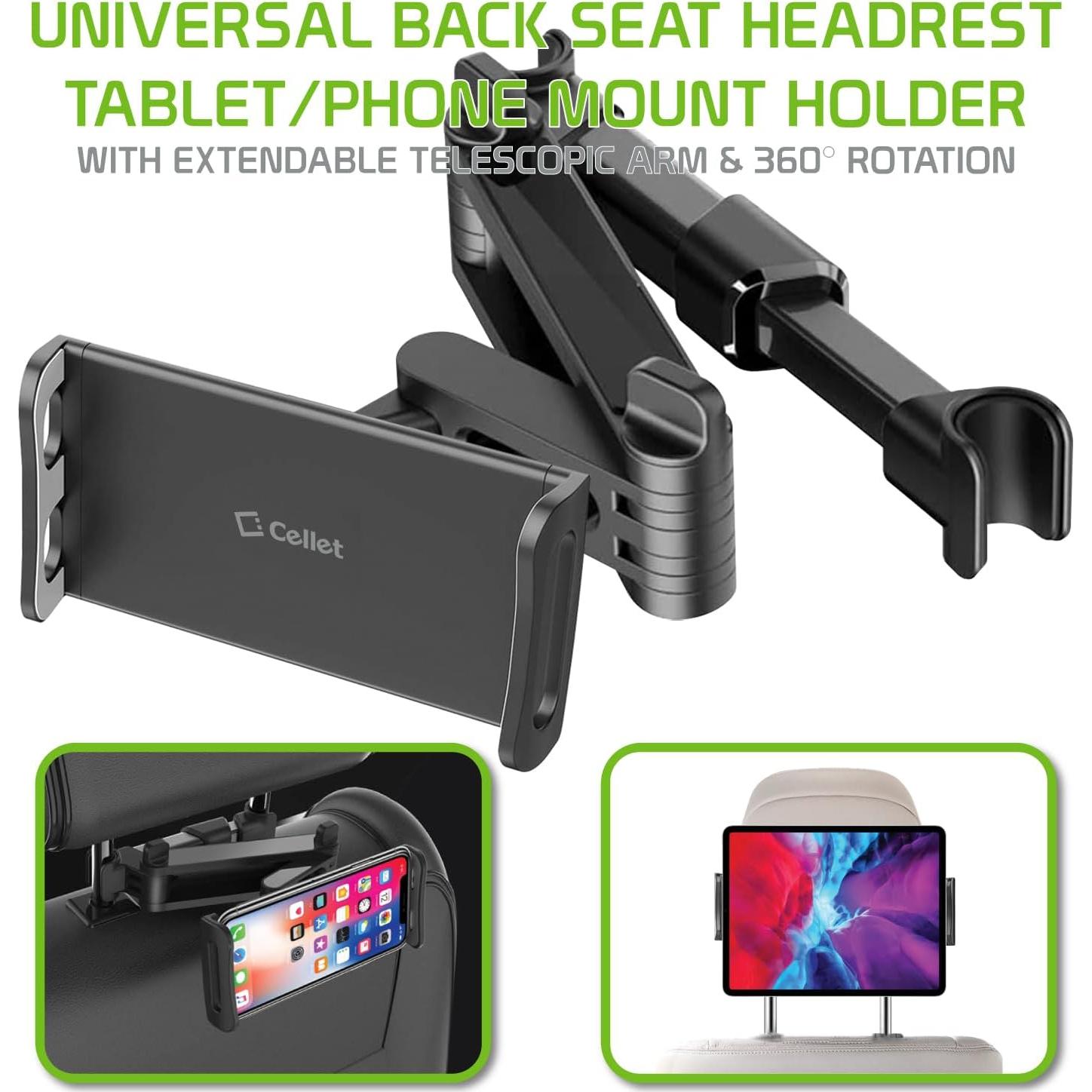 Soporte Ajustable para Teléfono y Tableta en Auto Cellet