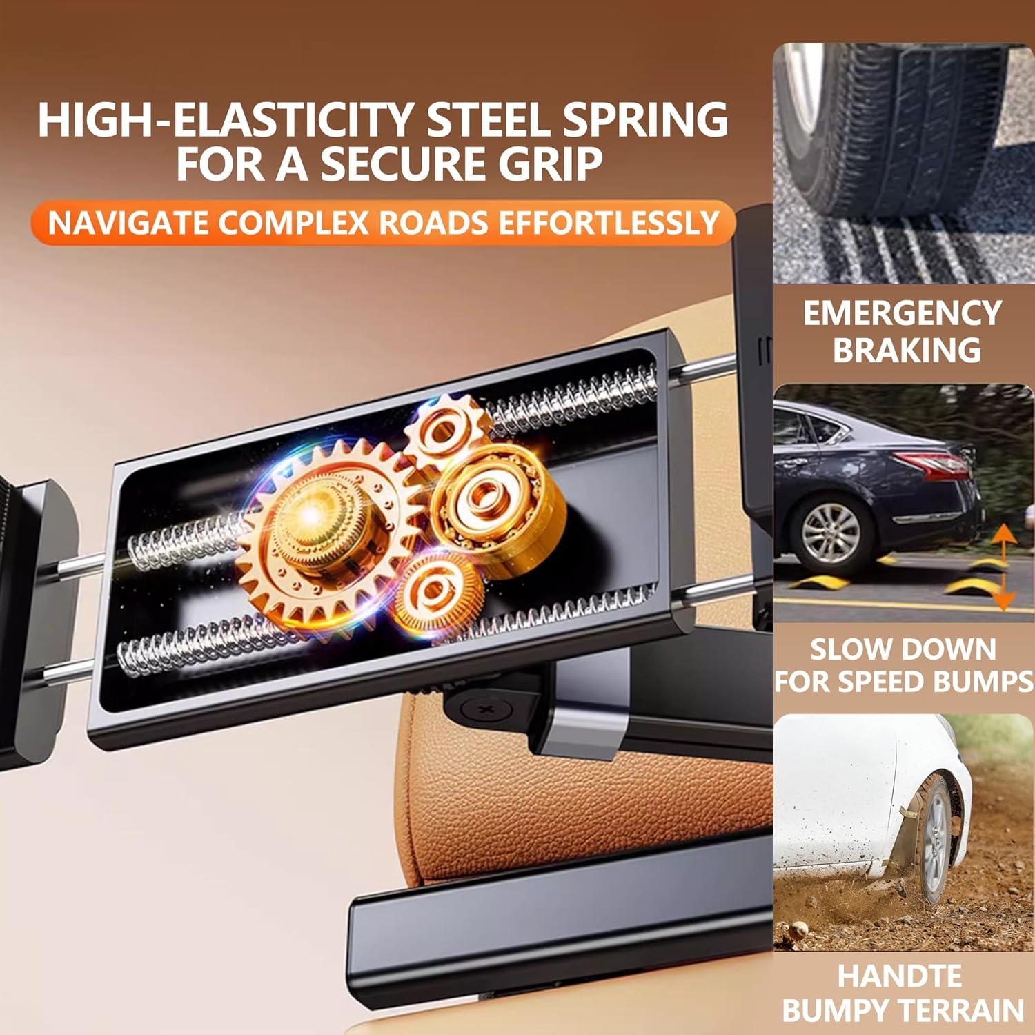 Soporte para Tablet y Teléfono UINSUE - Ajustable 360° para Coche