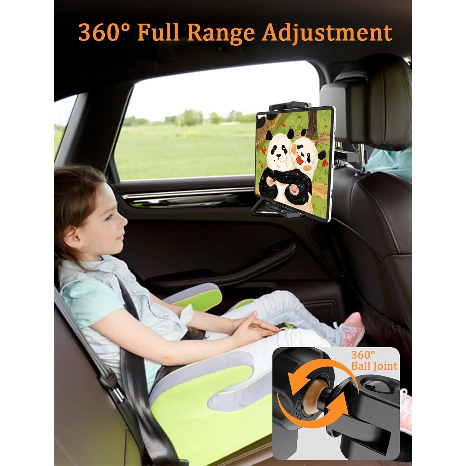 Soporte para Tableta en Reposacabezas WISHCODE Ajustable 5.5-15.6"