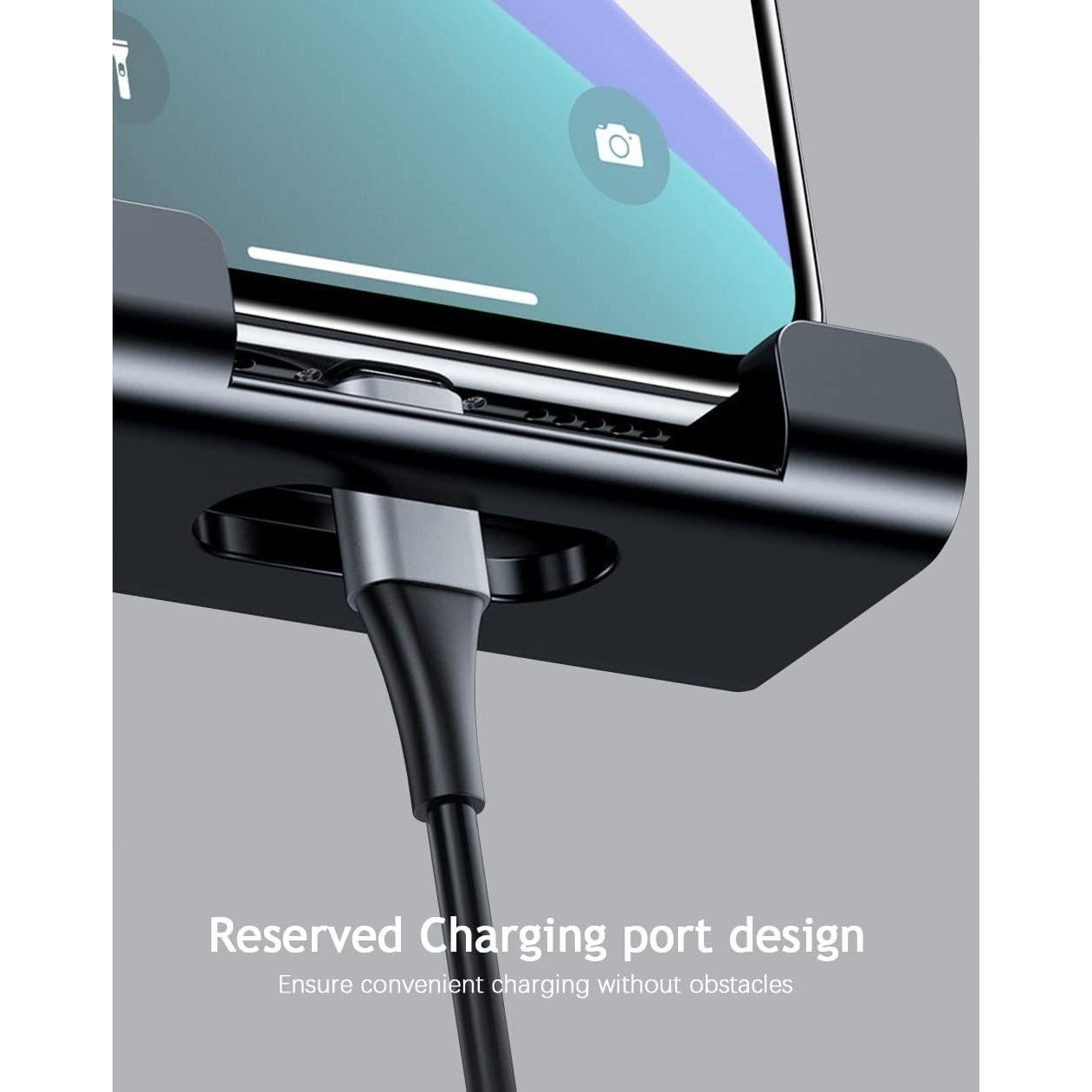 Soporte para Tablet en Reposacabezas Simr K8 - Ajustable y Rotable