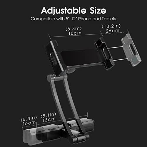 Soporte de Tablet para Reposacabezas HouDeOS Ajustable 5.5-12.9"