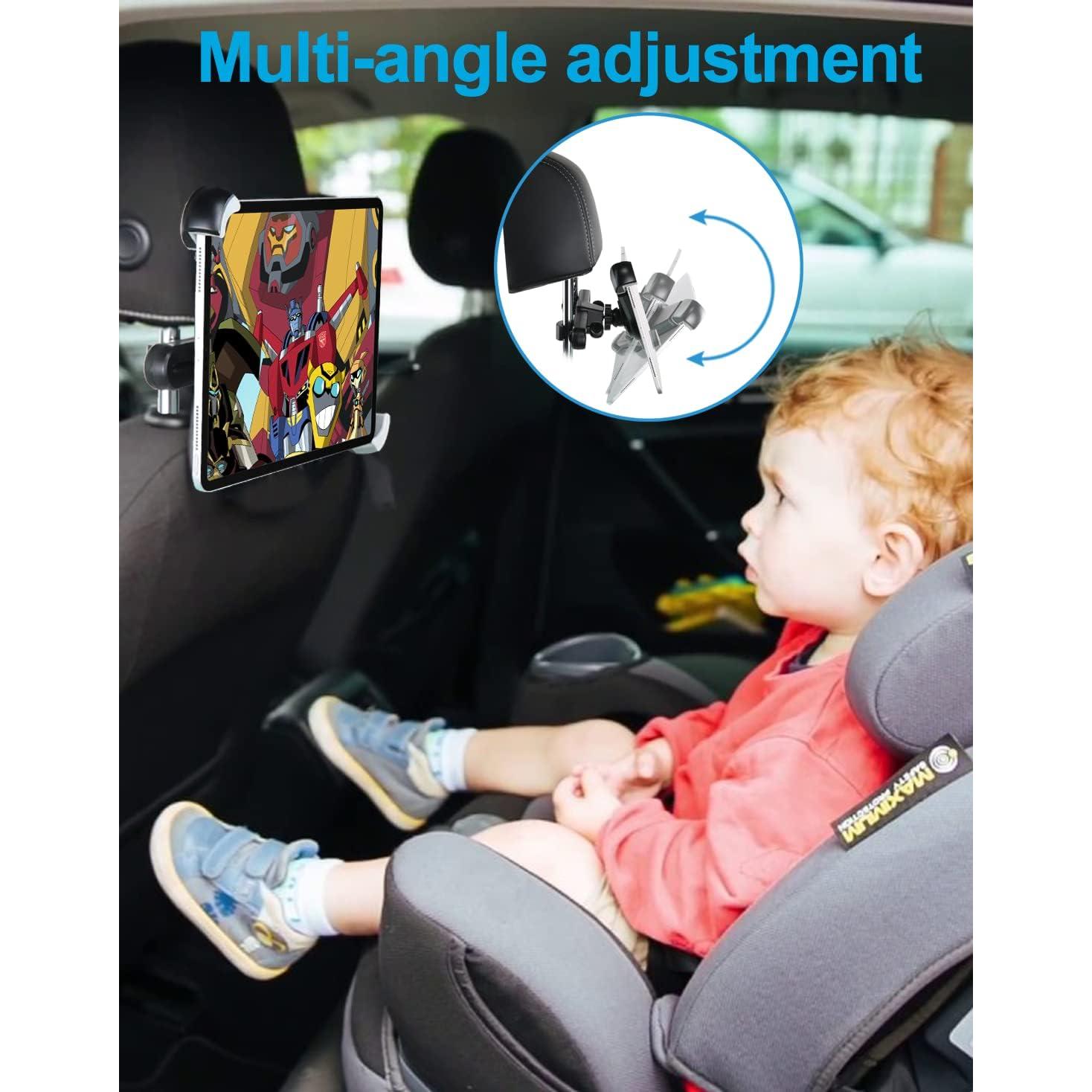 Soporte Universal para Tabletas Phichy en Reposacabezas Auto 9.5-14.5"