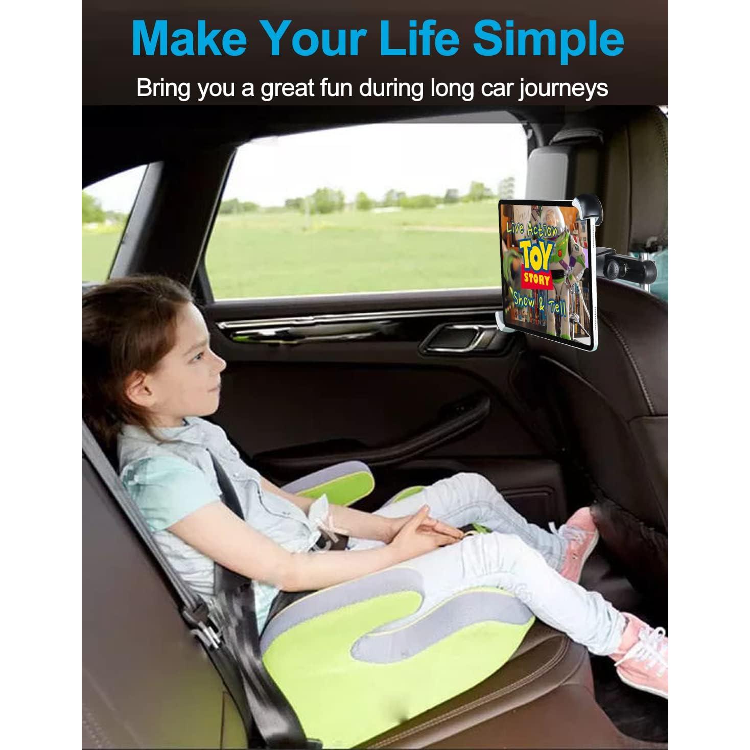 Soporte Universal para Tabletas Phichy en Reposacabezas Auto 9.5-14.5"