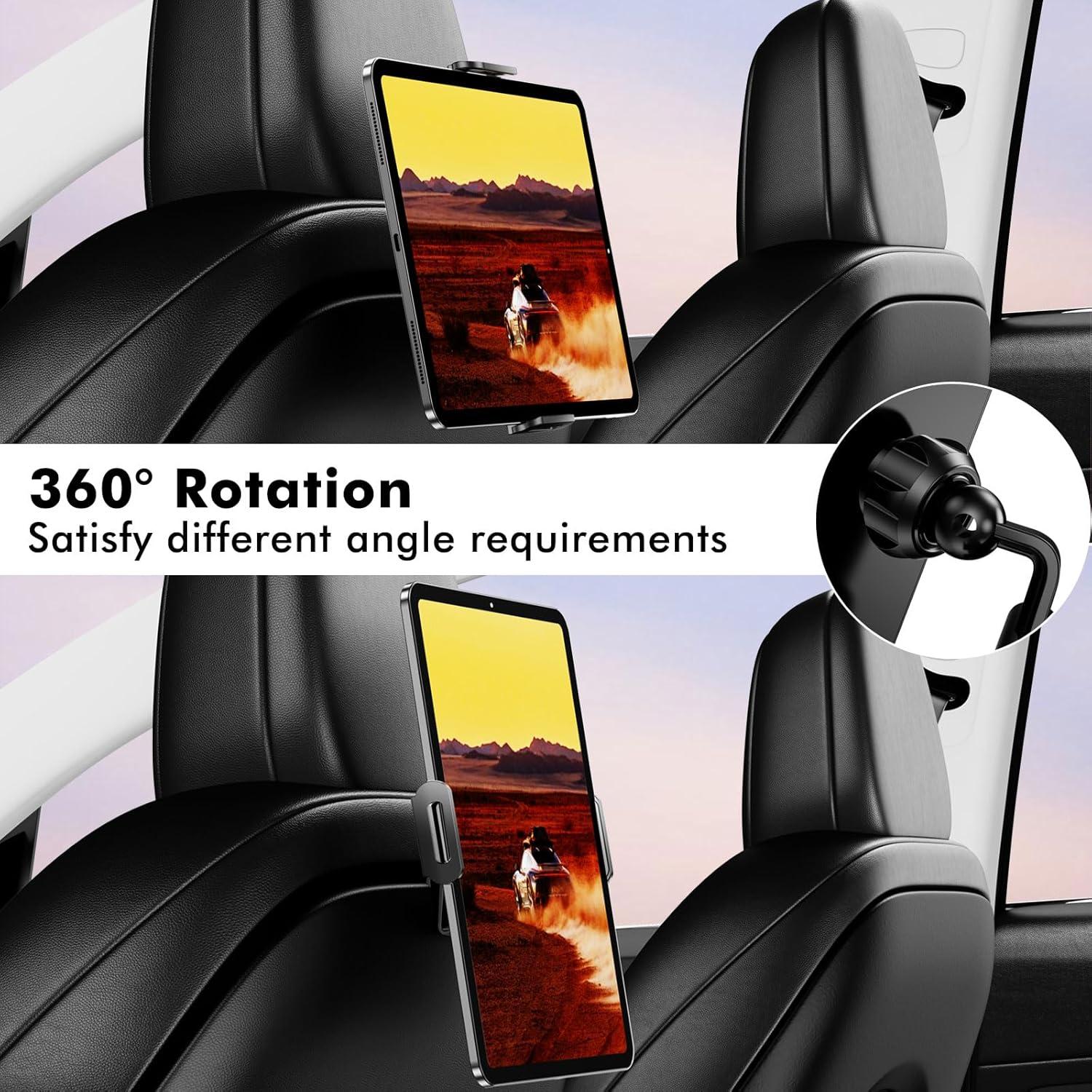 Soporte de Tableta para Asiento Trasero OATSBASF Tesla Model 3/Y