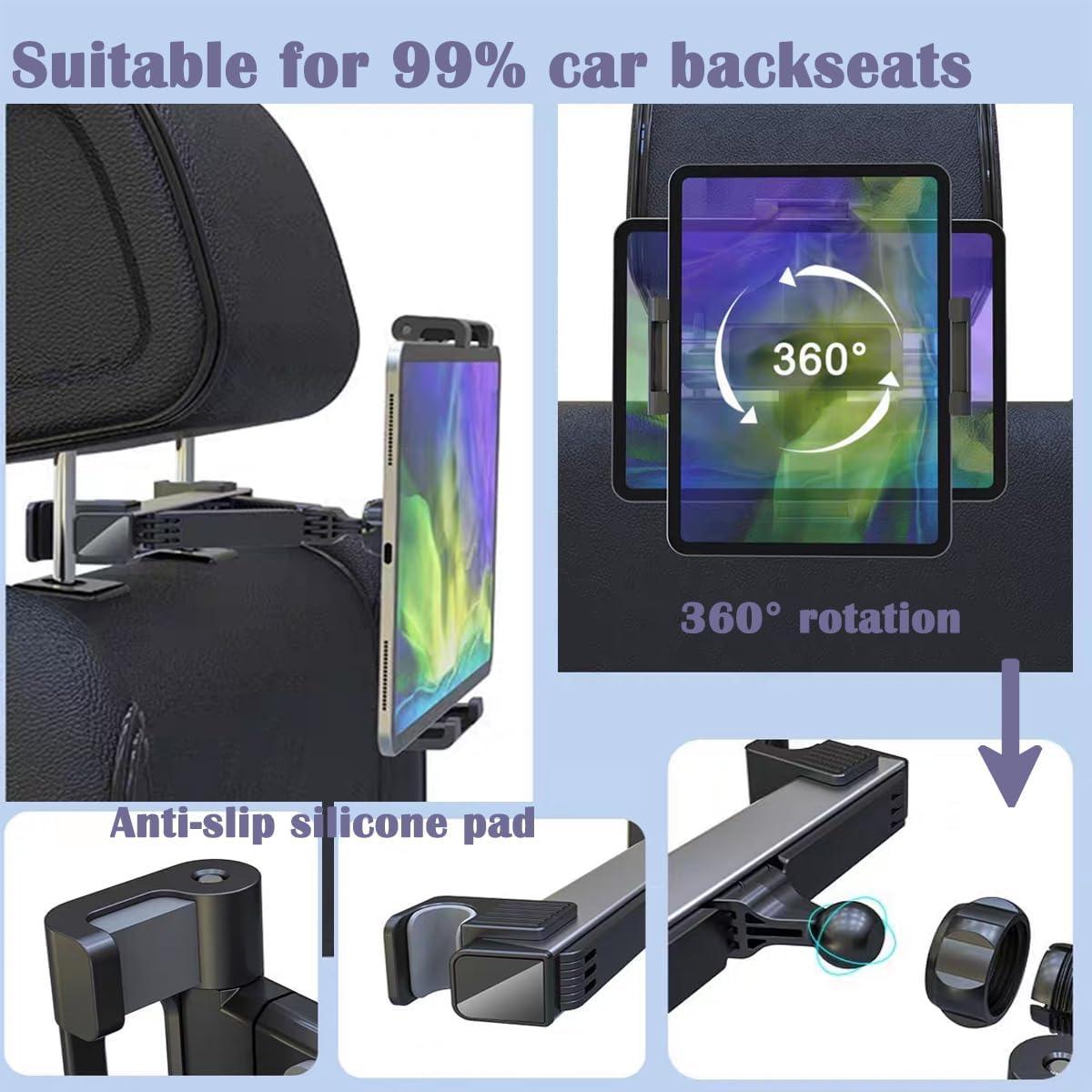 Soporte de Tablet para Coche Sumcoo Universal Ajustable 4.7-12.9"