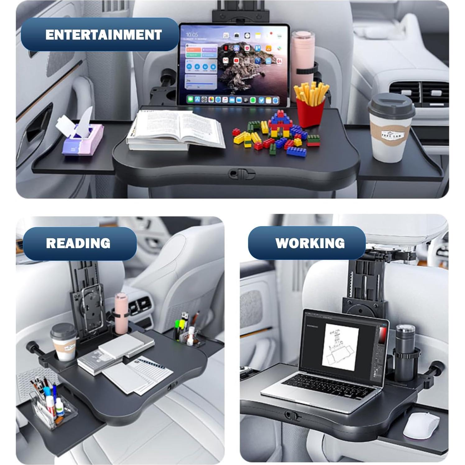 Mesa para Asiento de Coche VRBFF con Bandeja Expandible