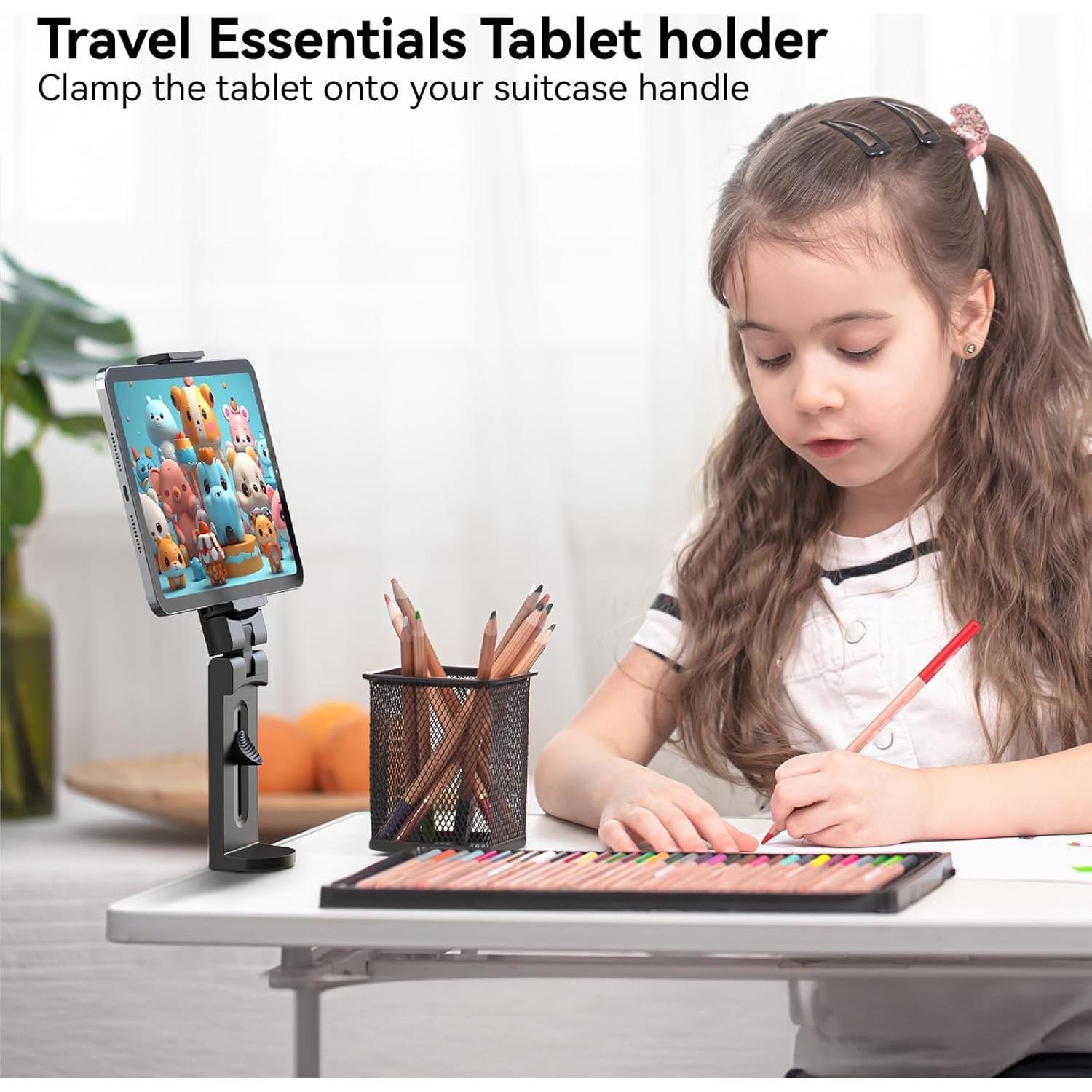 Soporte Plegable para Tabletas Huogantom 7-12" Rotación 360°