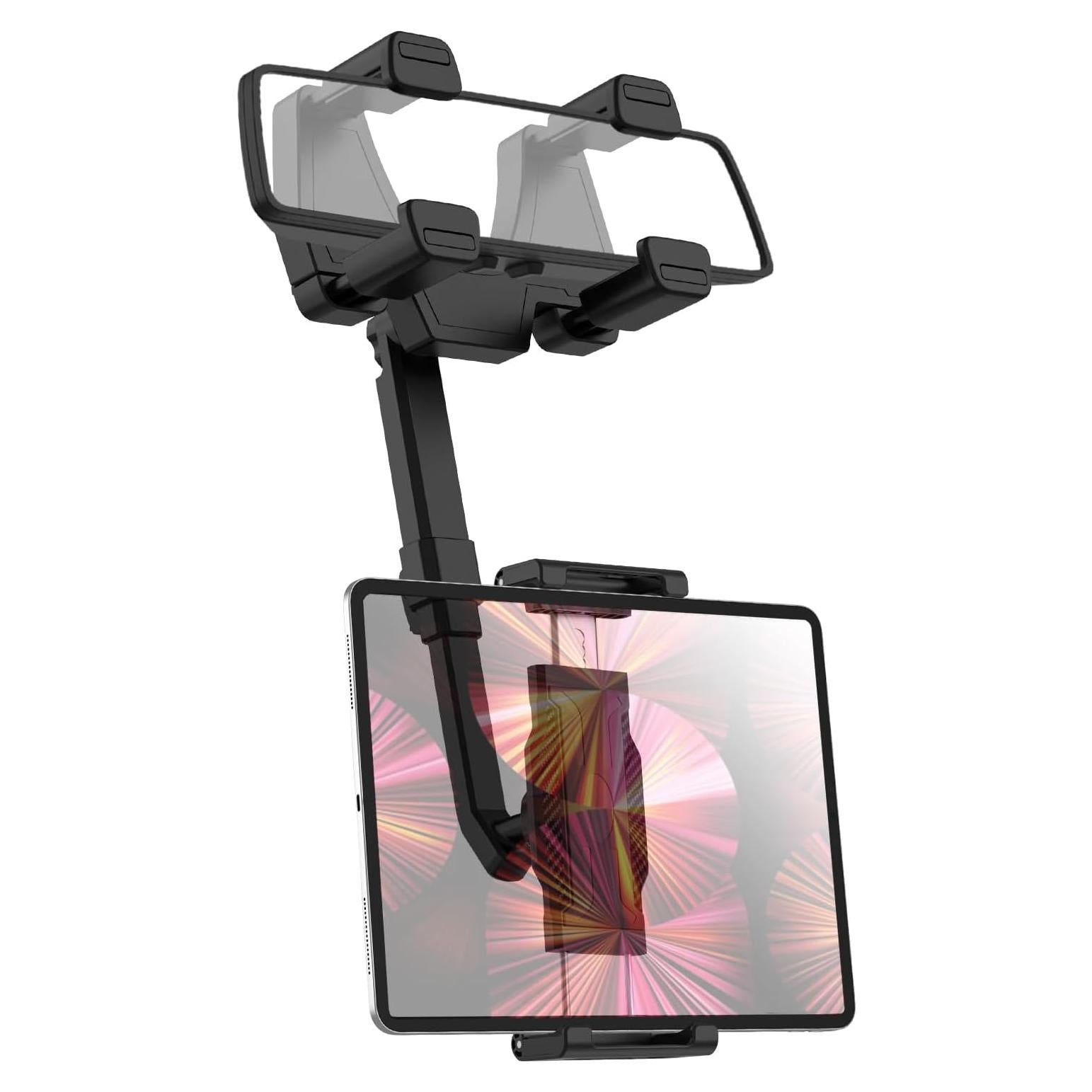 Soporte de Tableta para Espejo Retrovisor FreeSave 360° Ajustable