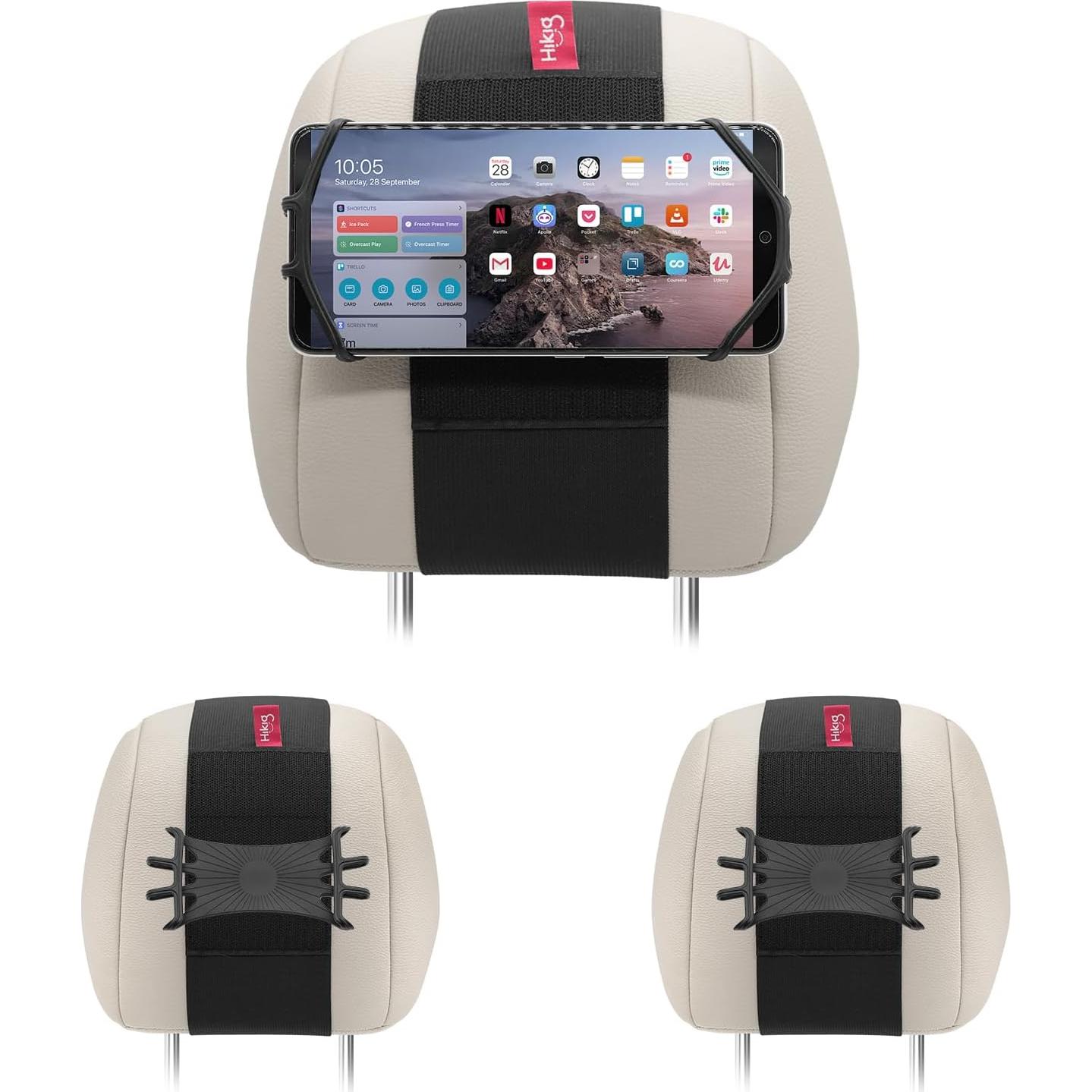 Soporte para Teléfono en Reposacabezas Z ZOTHINGTON - Ajustable