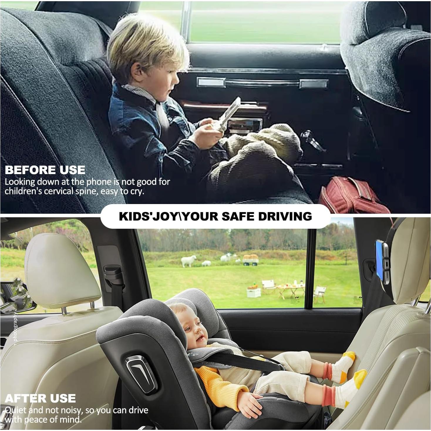 Soporte para Teléfono en Reposacabezas Z ZOTHINGTON - Ajustable