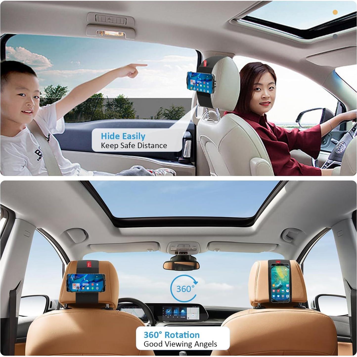 Soporte para Teléfono en Reposacabezas Z ZOTHINGTON - Ajustable