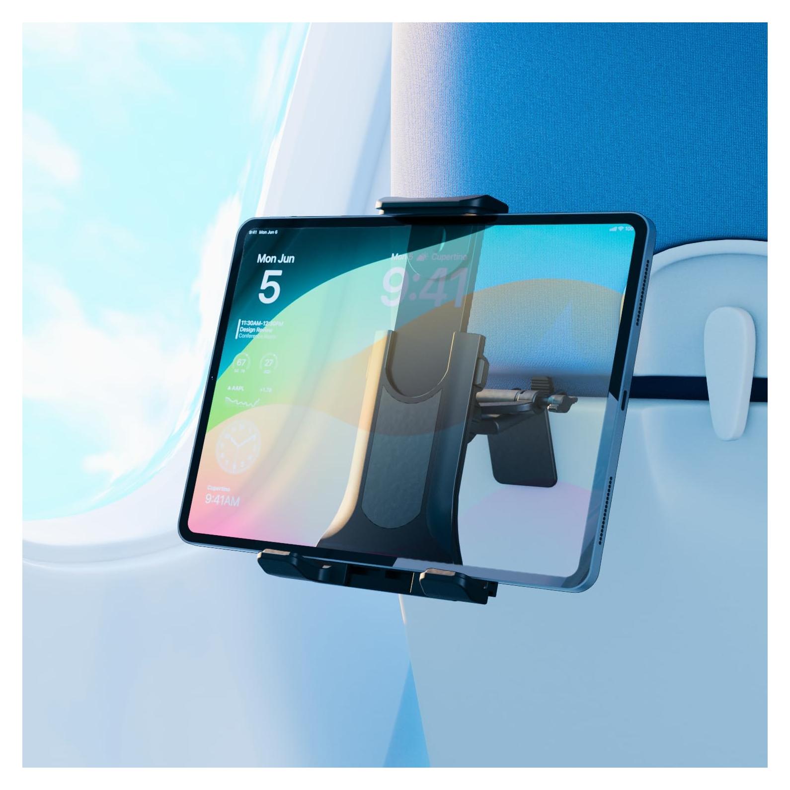 Soporte de Tableta Chargeworx para Avión y Tren 360°