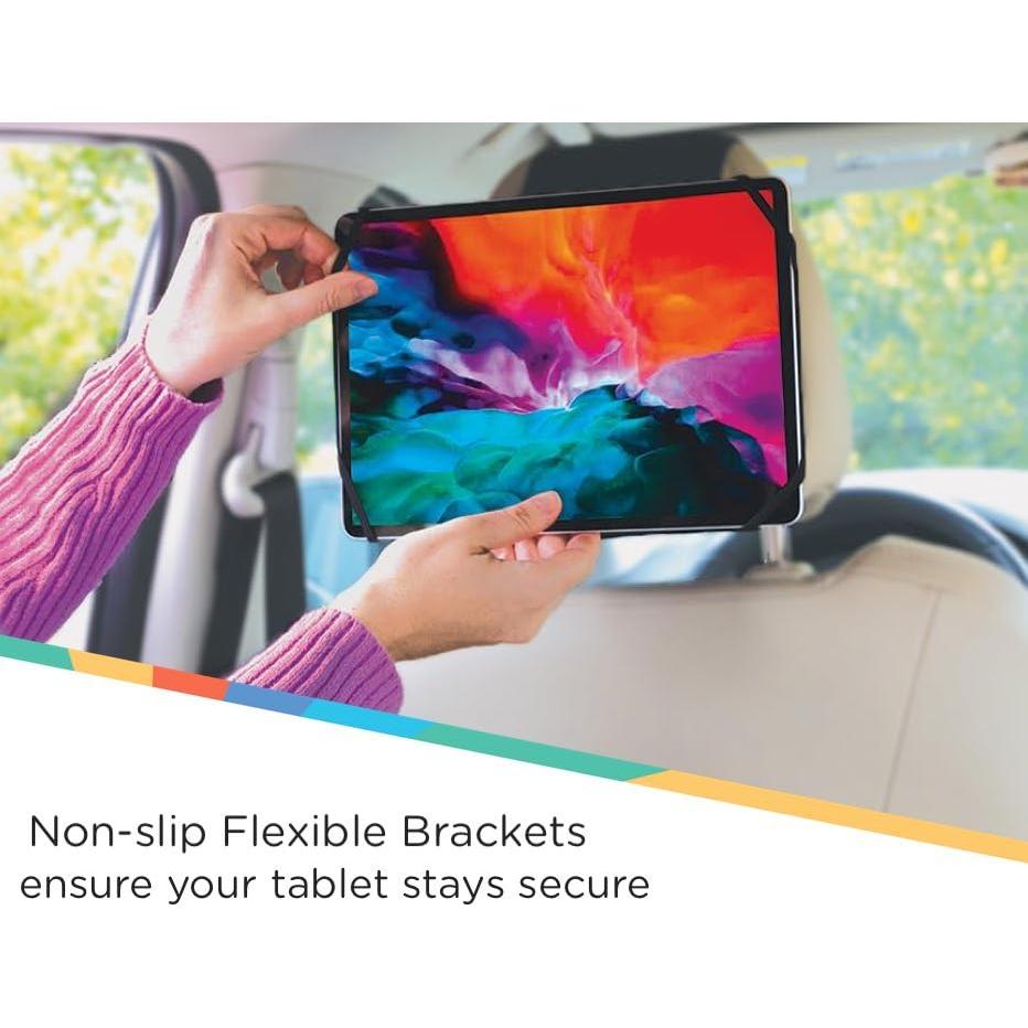 Soporte de Tableta Nuby para Reposacabezas - Ajustable y Antideslizante