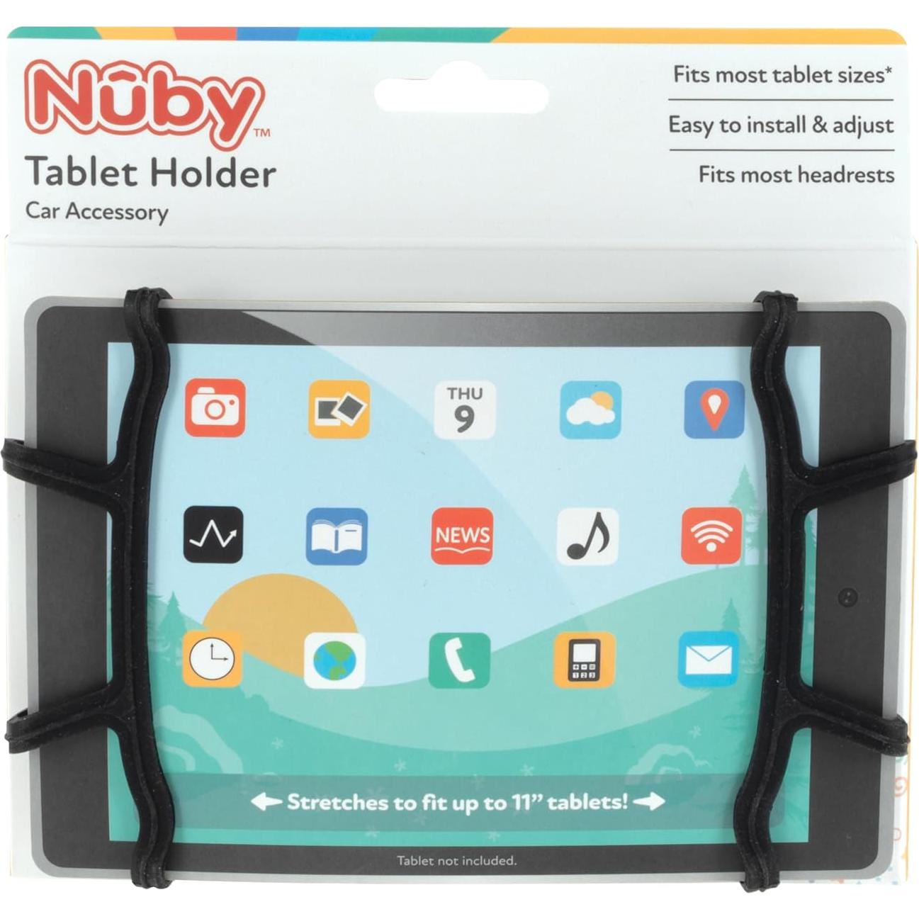 Soporte de Tableta Nuby para Reposacabezas - Ajustable y Antideslizante