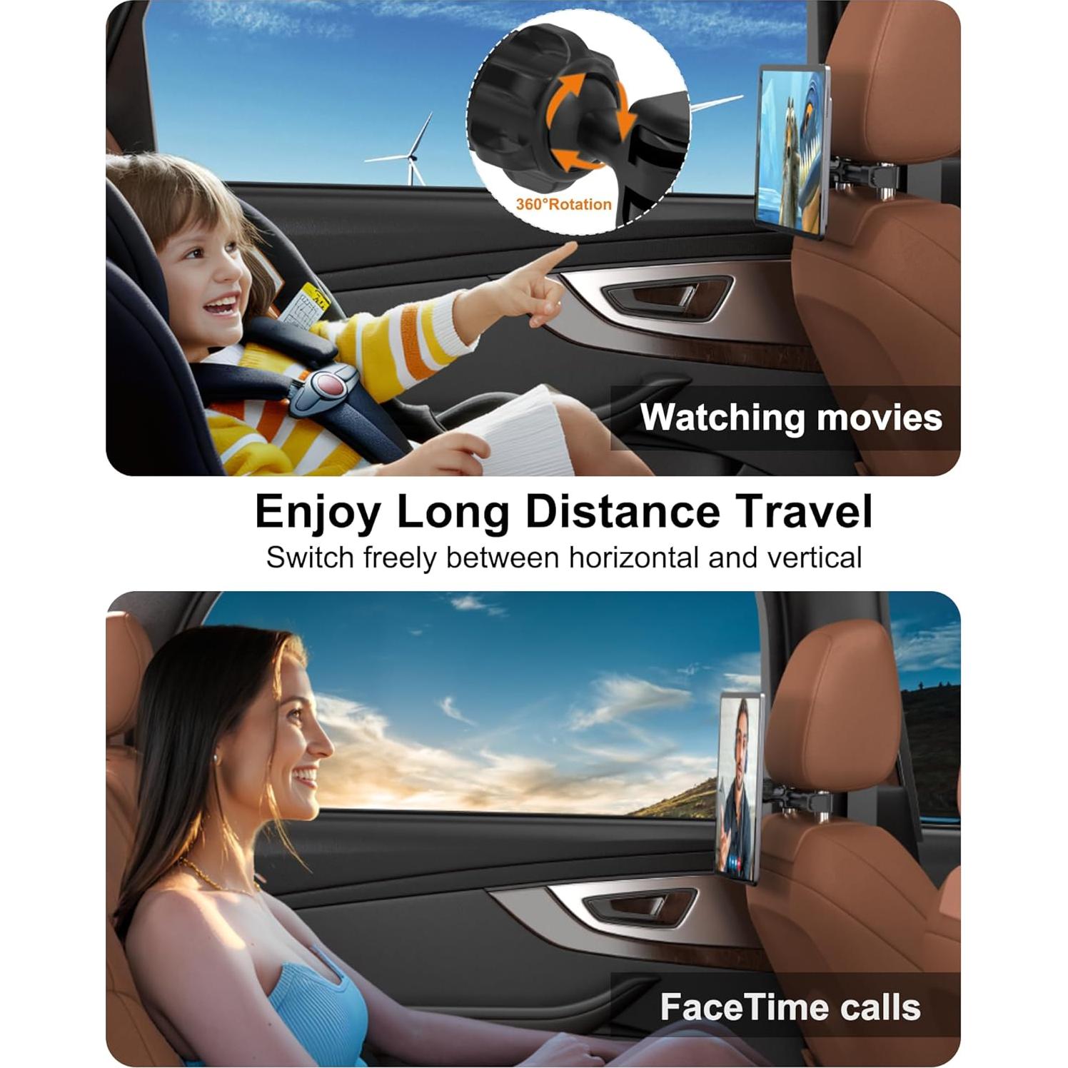 Soporte Magnético para Tablet QJYKIONE iPad Pro 12.9 y Air 13