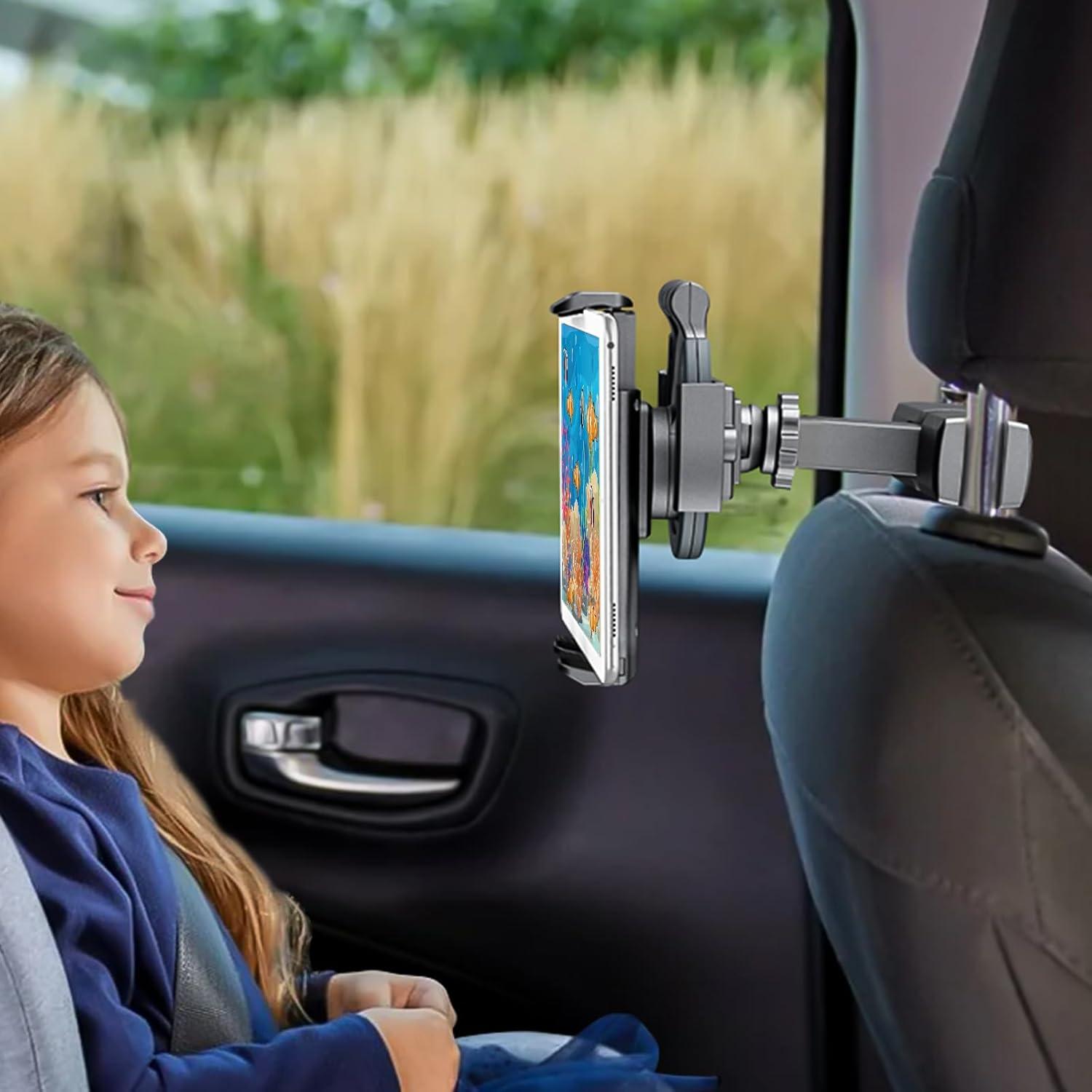 Soporte para Tableta de Coche Fosucwin 3 en 1 Negro 5-12.9"