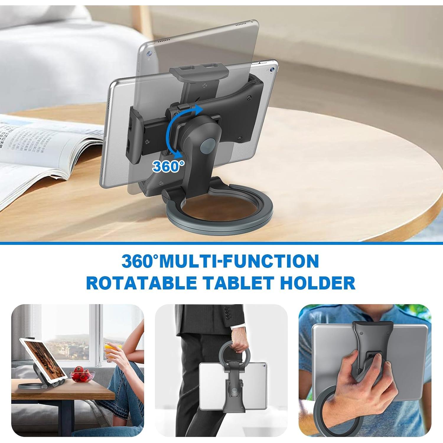 Soporte para Tableta de Coche Fosucwin 3 en 1 Negro 5-12.9"