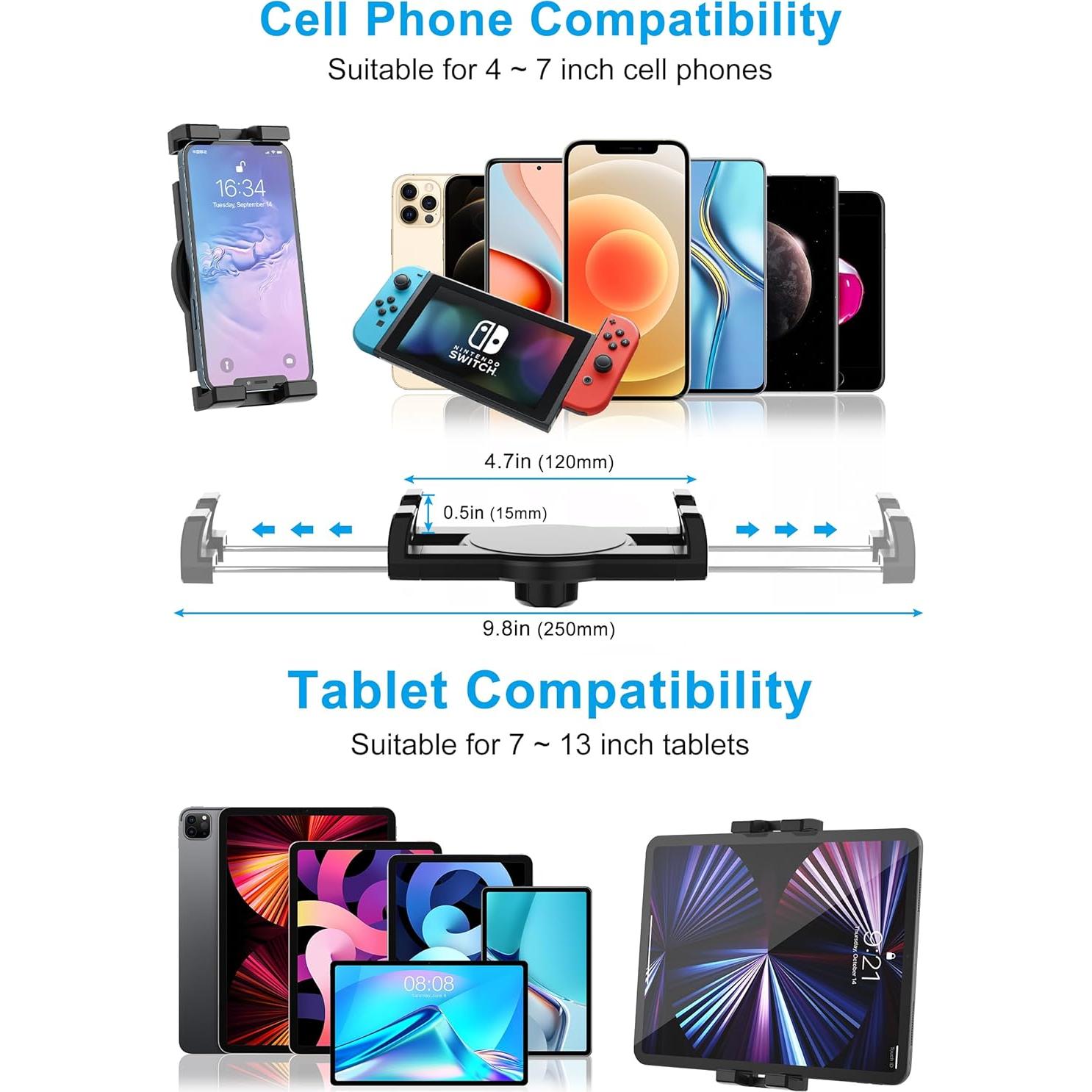 Soporte para Tableta GDZN para Reposacabezas Tesla Modelo 3 Y