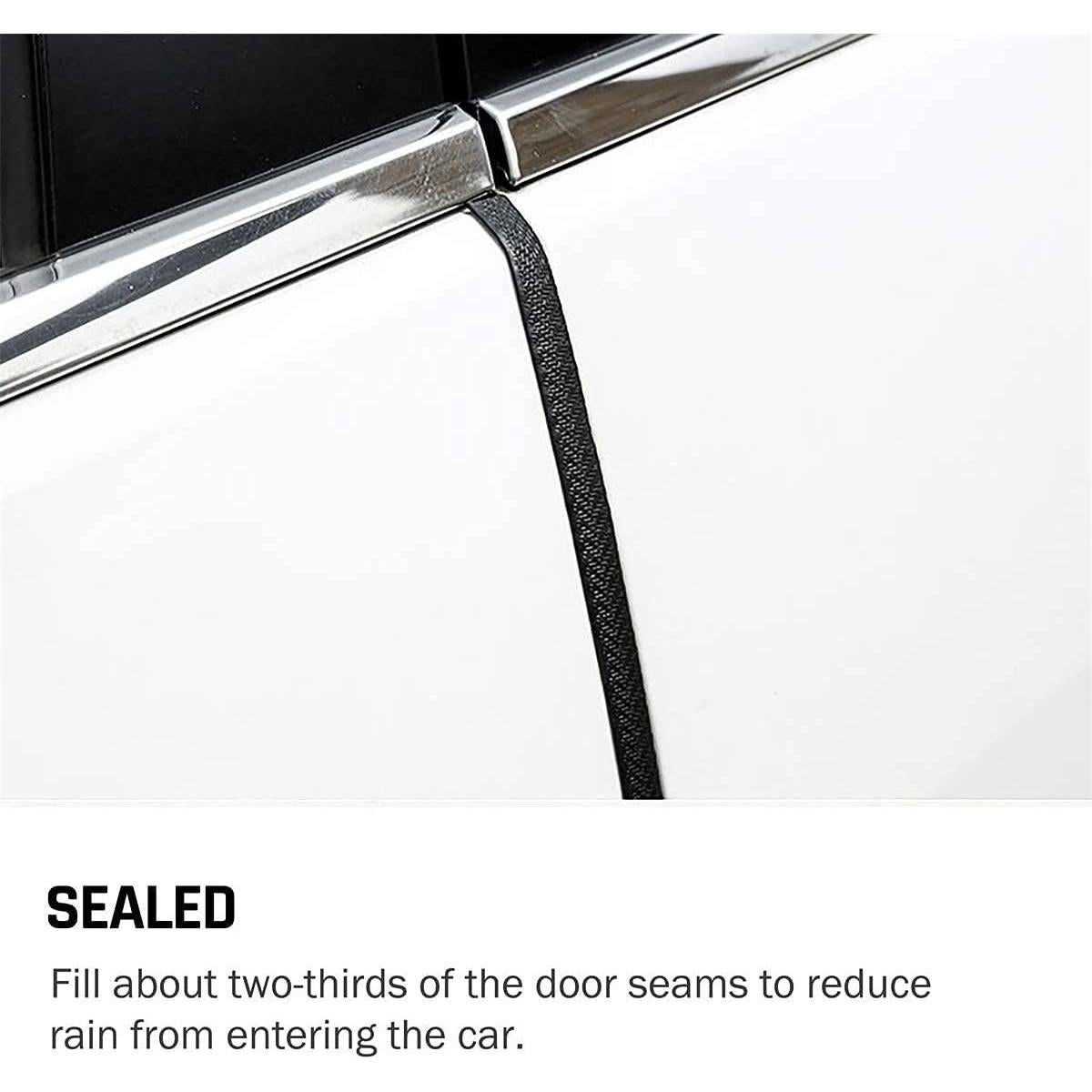 Protector de Borde de Puerta Universal CloudBuyer 10m Negro