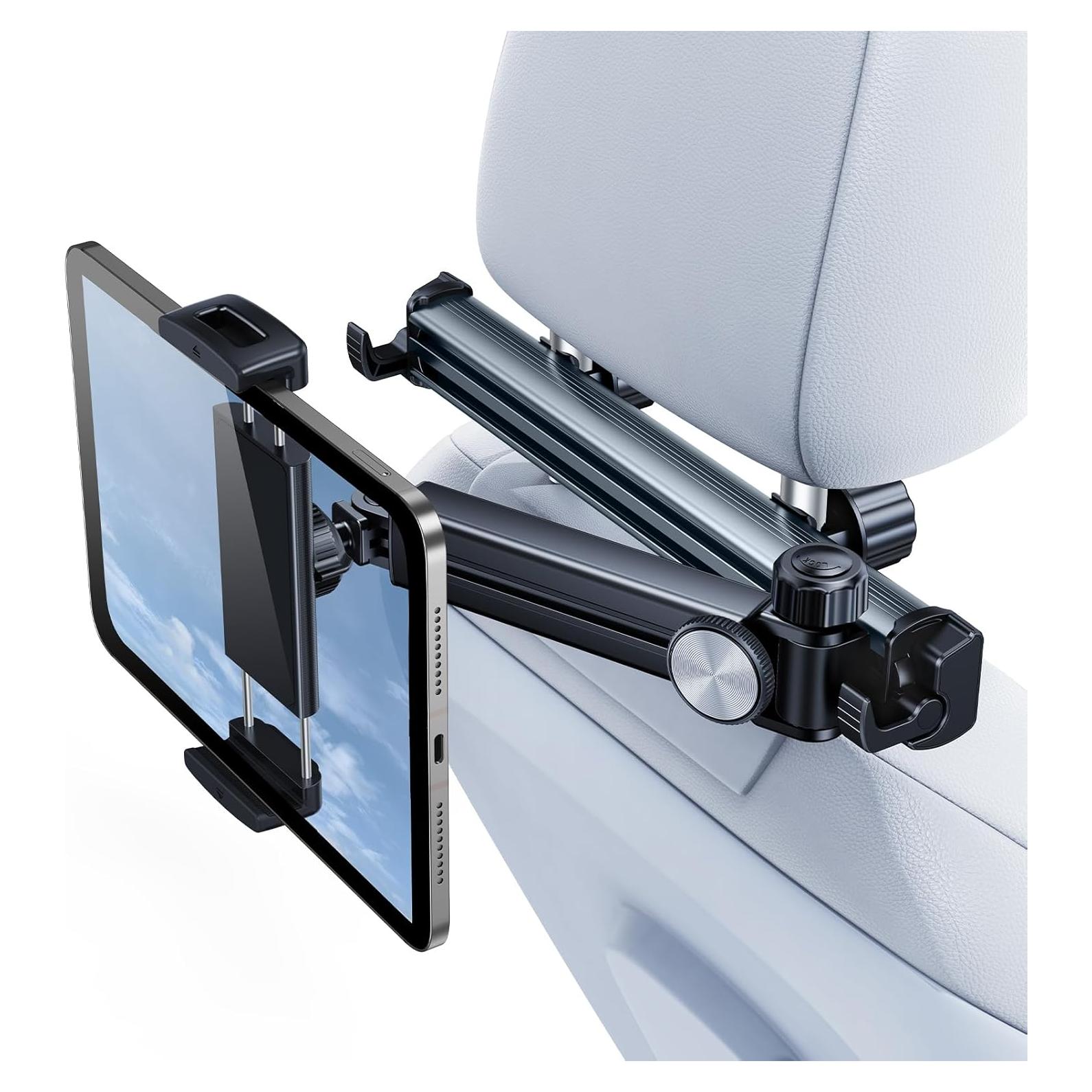 Soporte para Tableta en Reposacabezas de Coche OATSBASF Gris