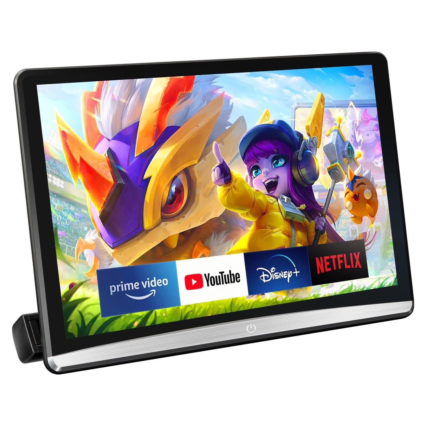 Monitor de Cabeza de Auto Seventour 12.4" Android 4K Touch