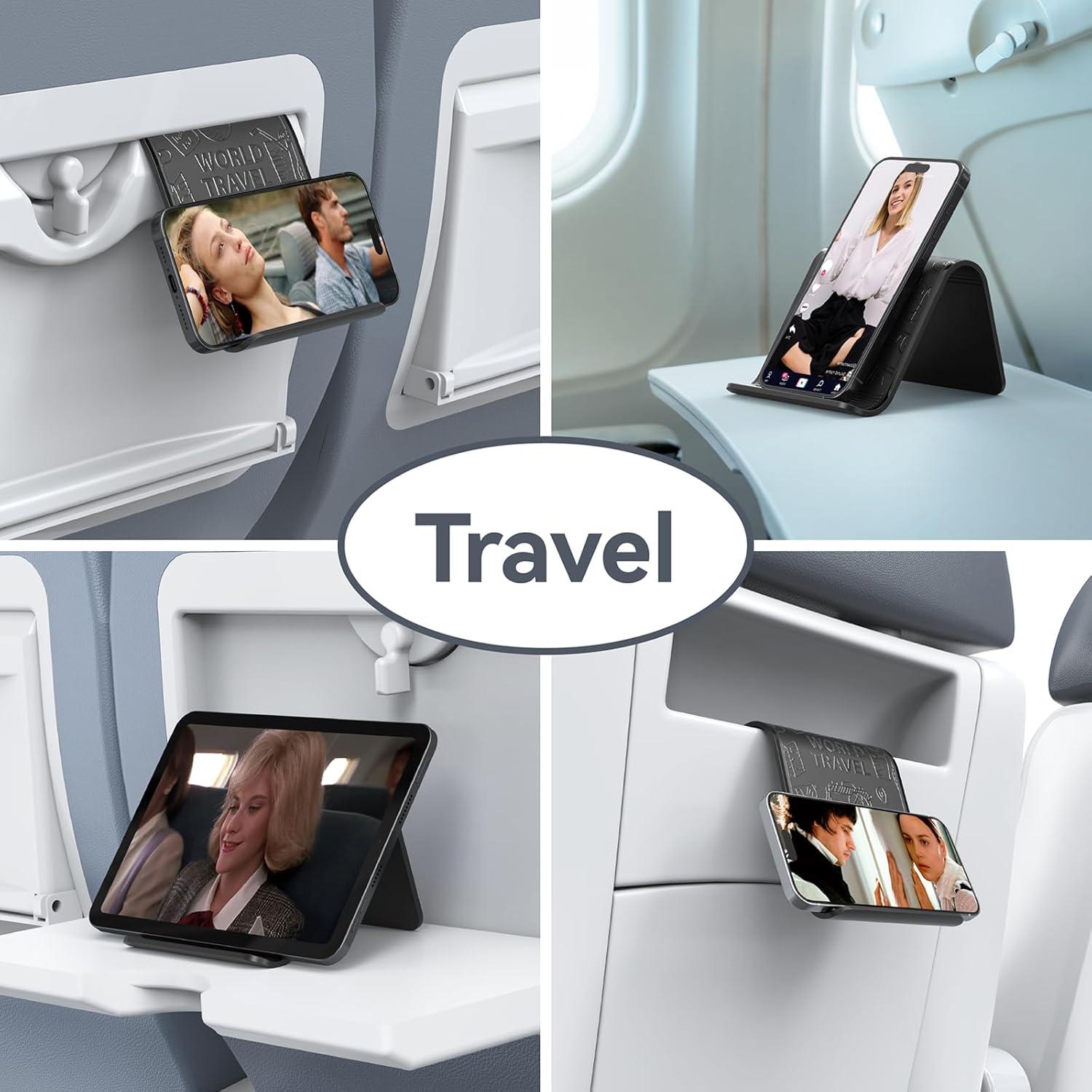 Soporte Flexible para Teléfono de Aviación Huogantom Negro