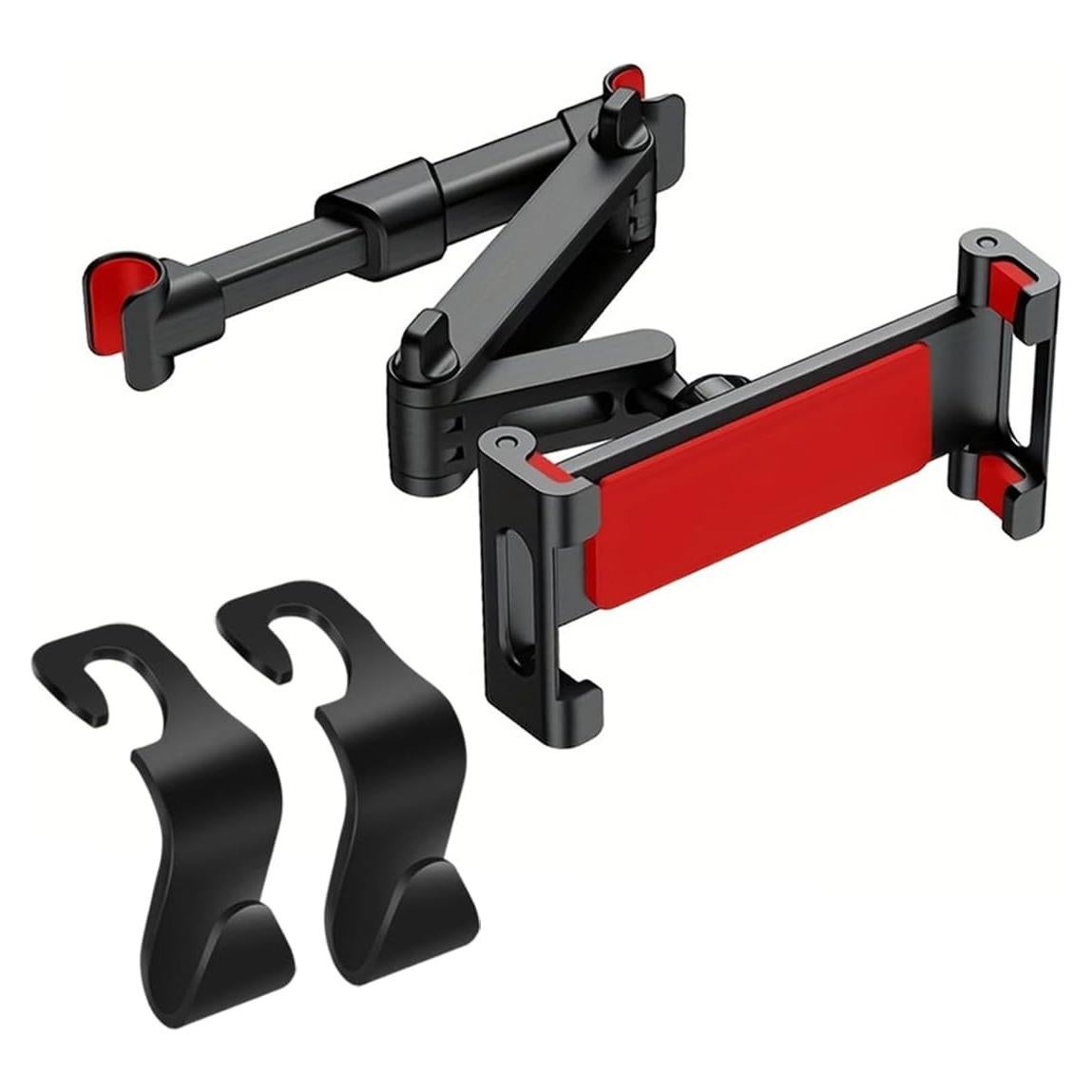 Soporte de Tableta para Reposacabezas de Coche Beefeng Rojo 4.7-11"