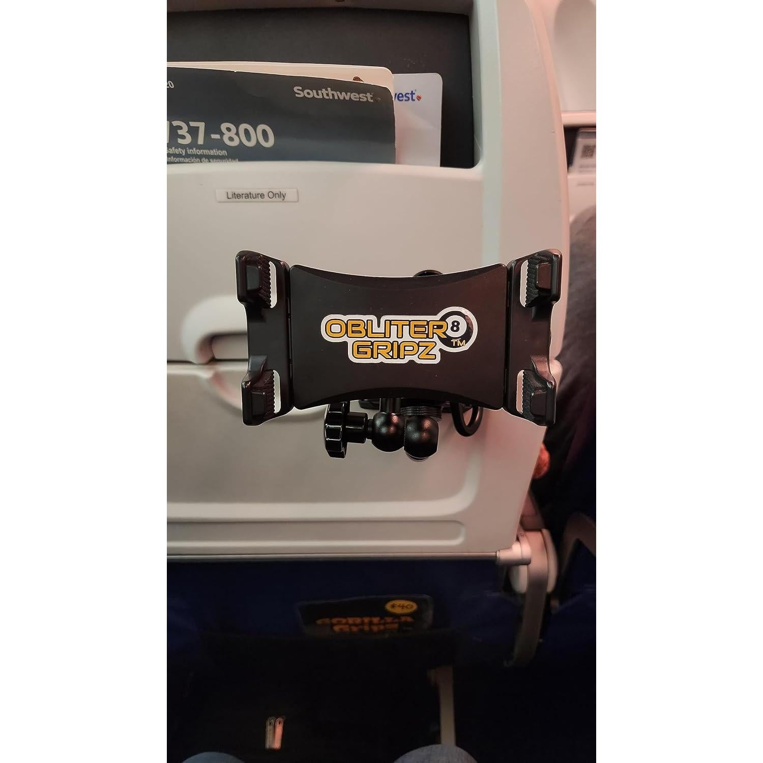 Soporte Multi-Attachment Obliter8 Acero Azul para Smartphone y Tablet