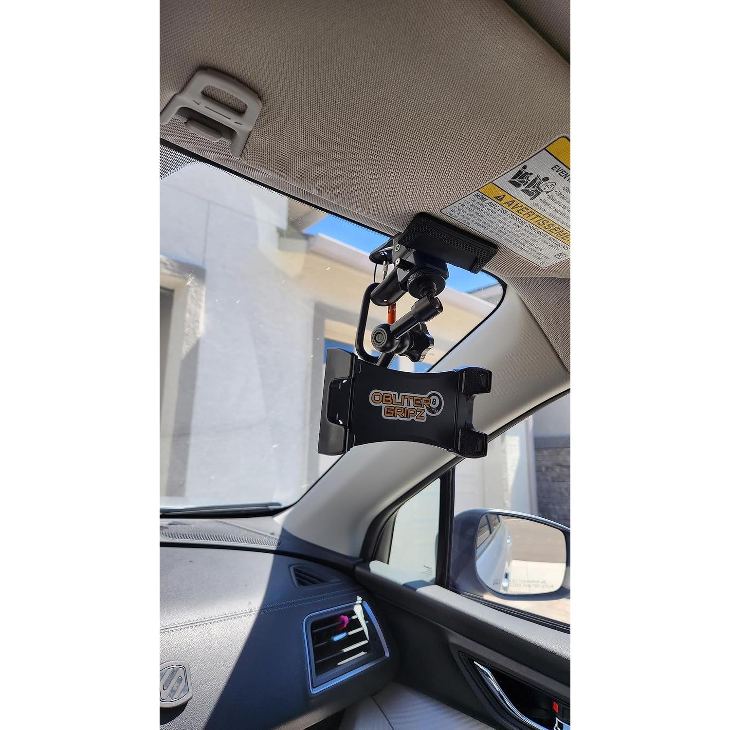 Soporte Multi-Attachment Obliter8 Acero Azul para Smartphone y Tablet