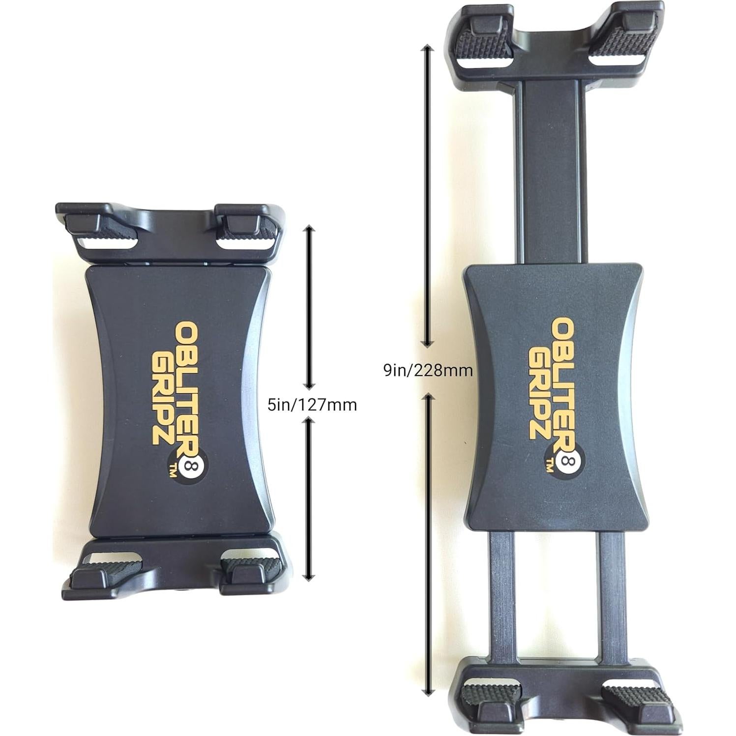 Soporte Multi-Attachment Obliter8 Acero Azul para Smartphone y Tablet