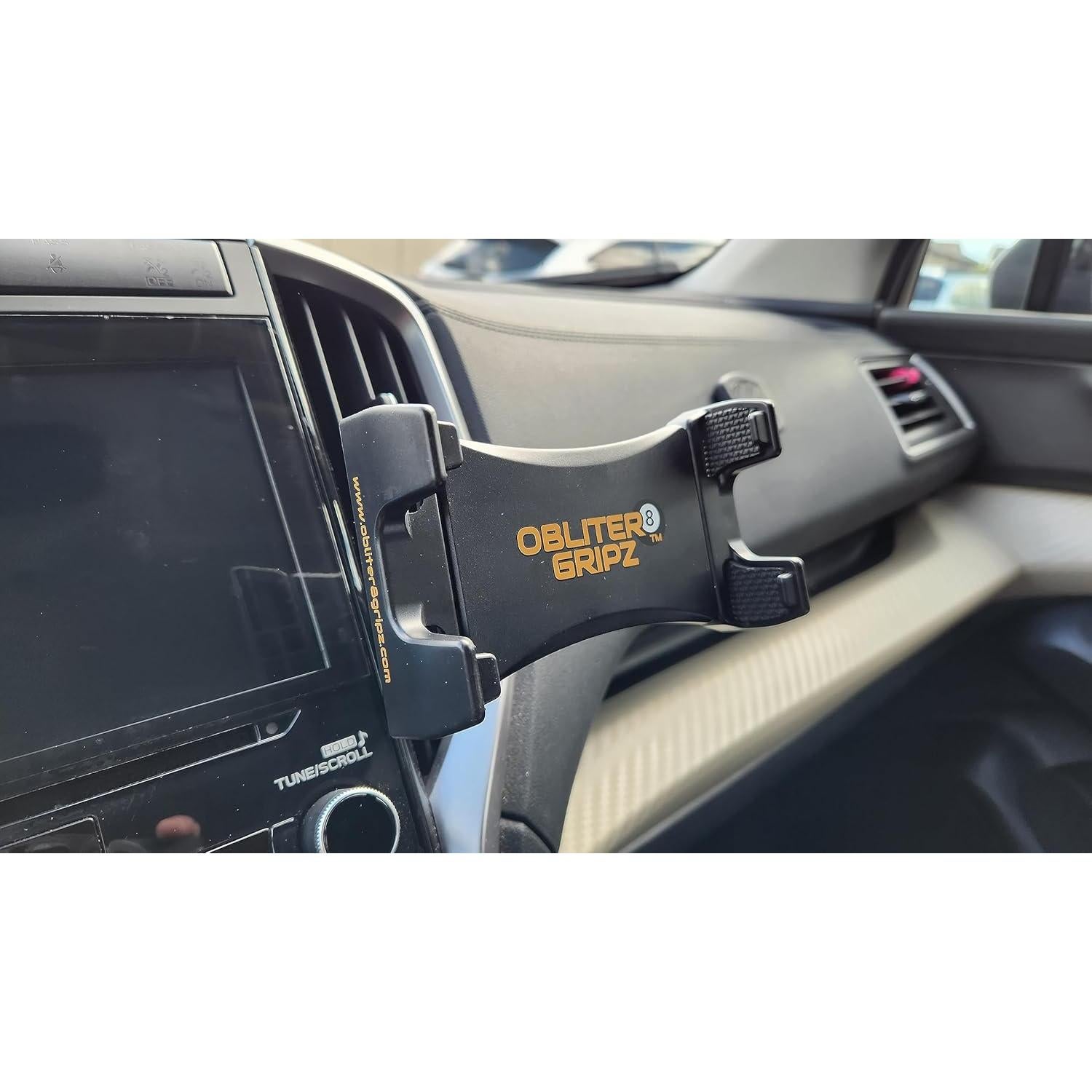 Soporte Multi-Attachment Obliter8 Acero Azul para Smartphone y Tablet