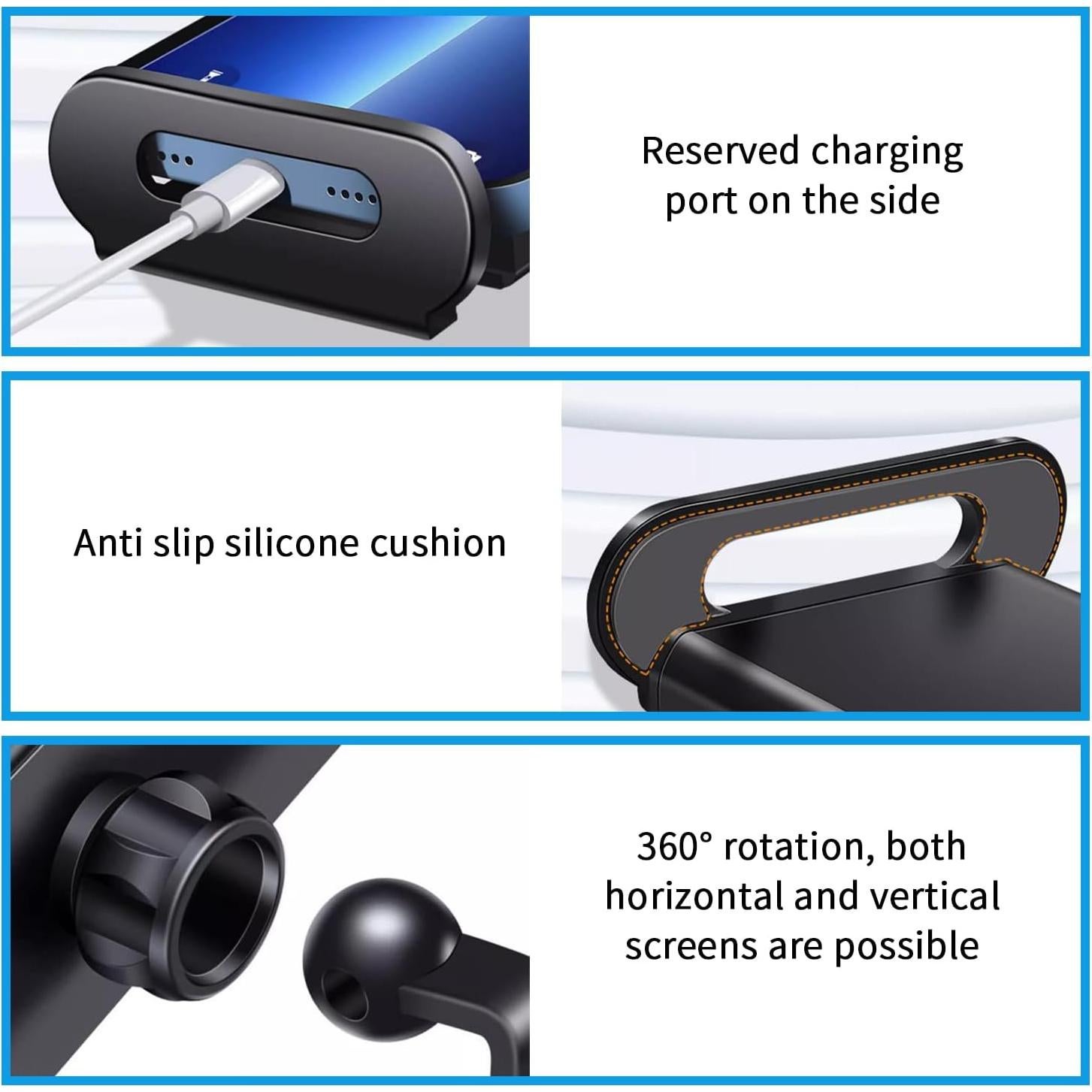 Soporte de Reposacabezas OLizee para Tablet Tesla Model 3/Y