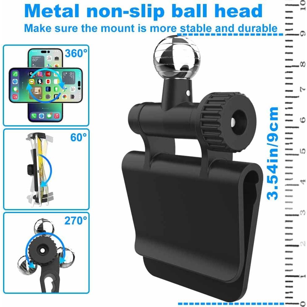 Soporte para Tableta en Reposacabezas Tesla Cuxwill 4-13"