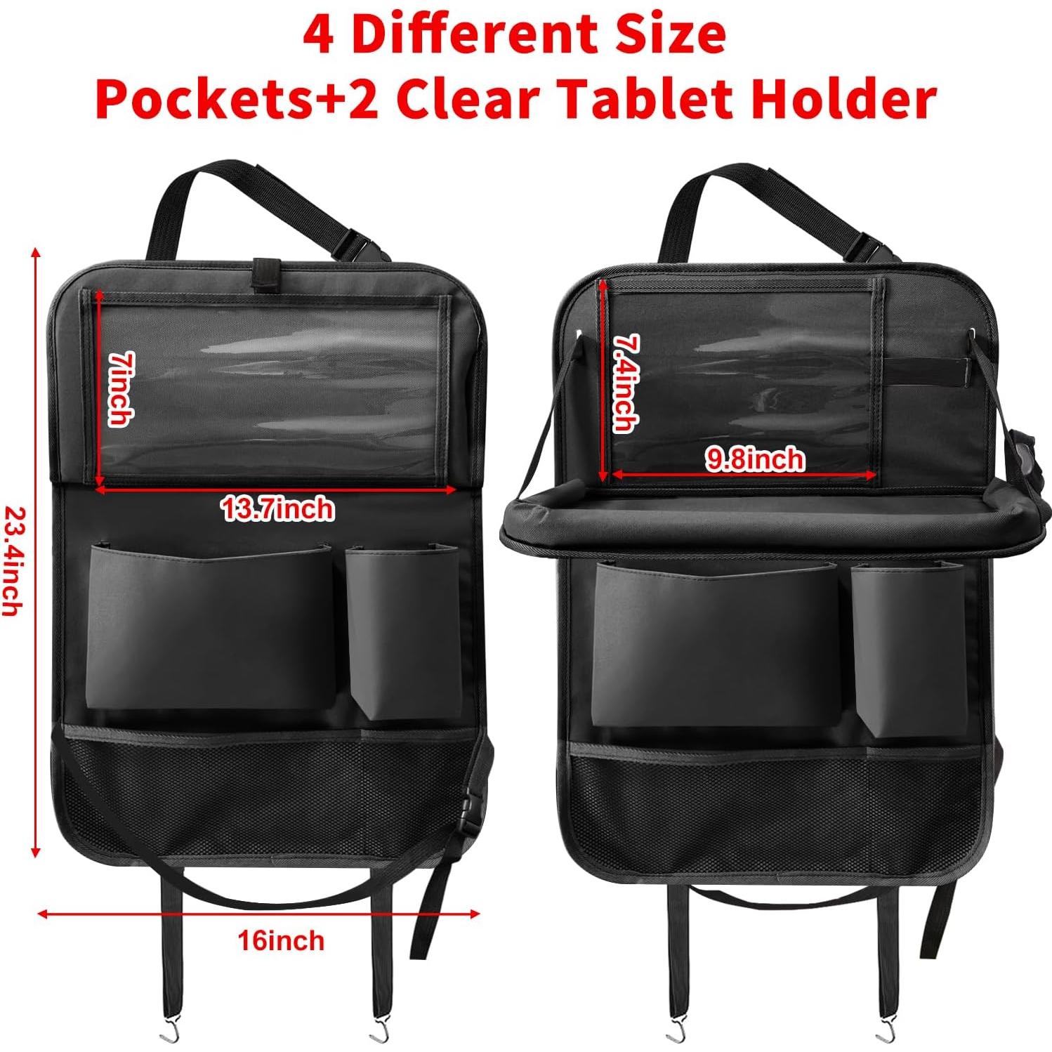 Organizador de Auto Etre Jeune para Asiento Trasero 6 Bolsillos