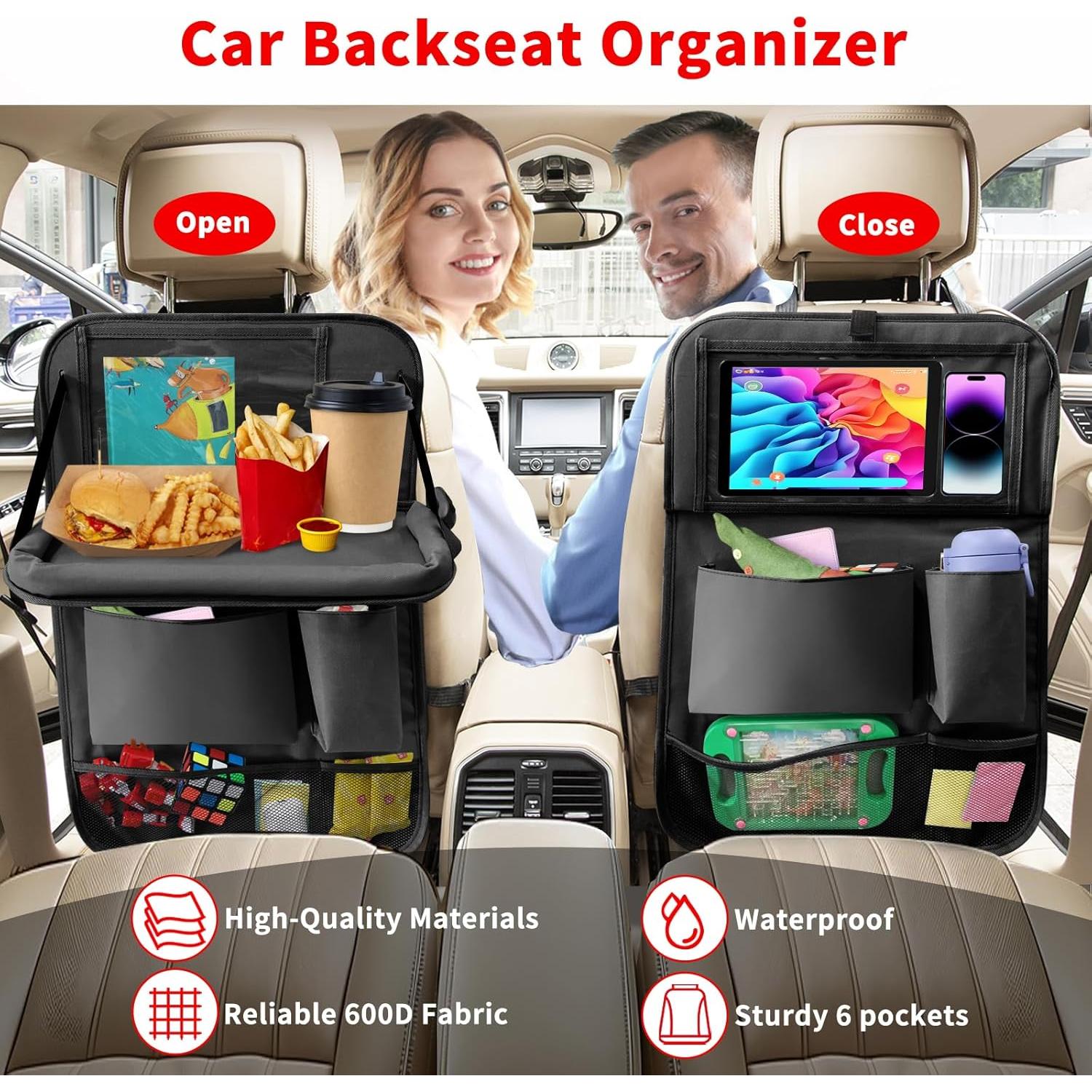 Organizador de Auto Etre Jeune para Asiento Trasero 6 Bolsillos