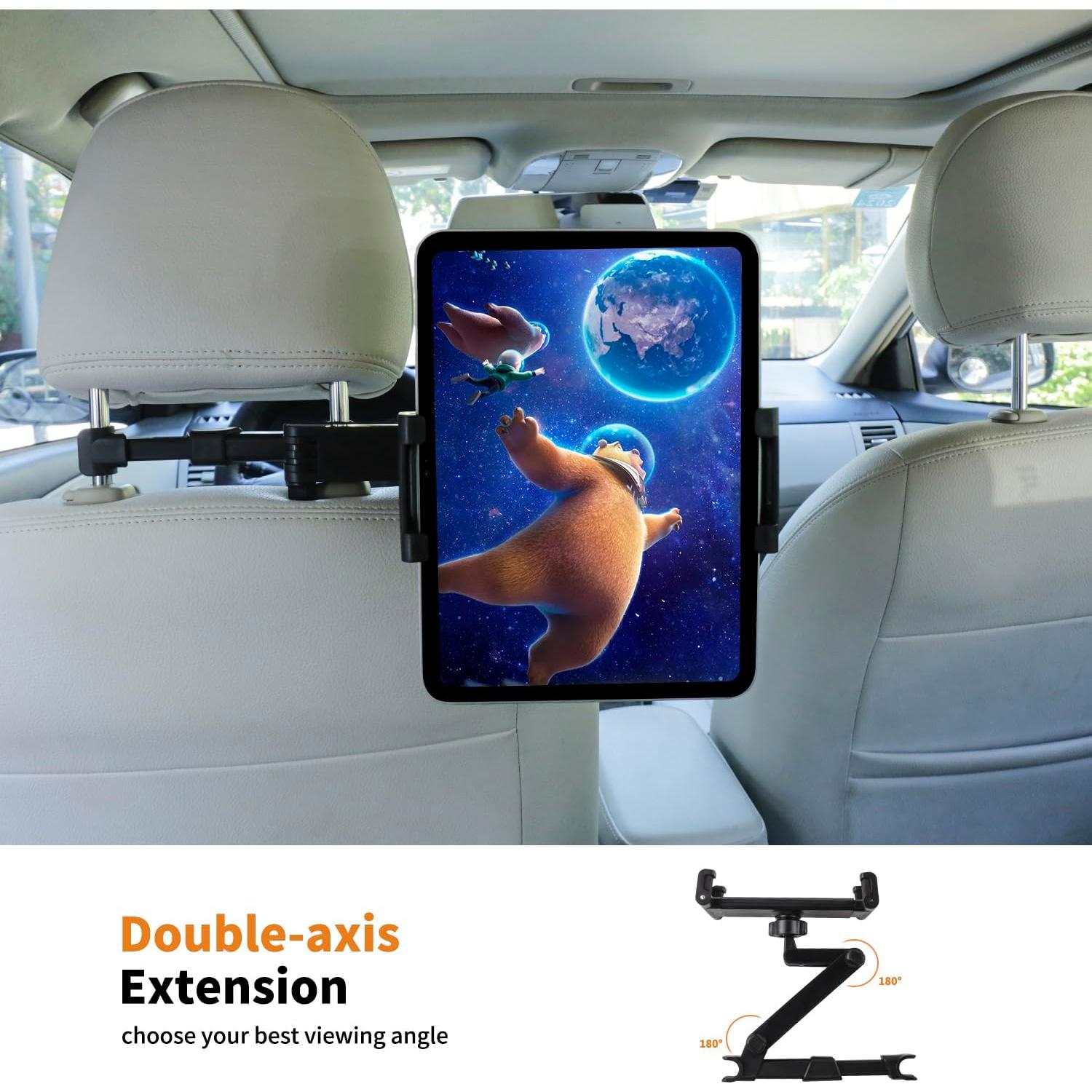 Soporte para Tablet y Celular AVOMOCO para Reposacabezas Auto