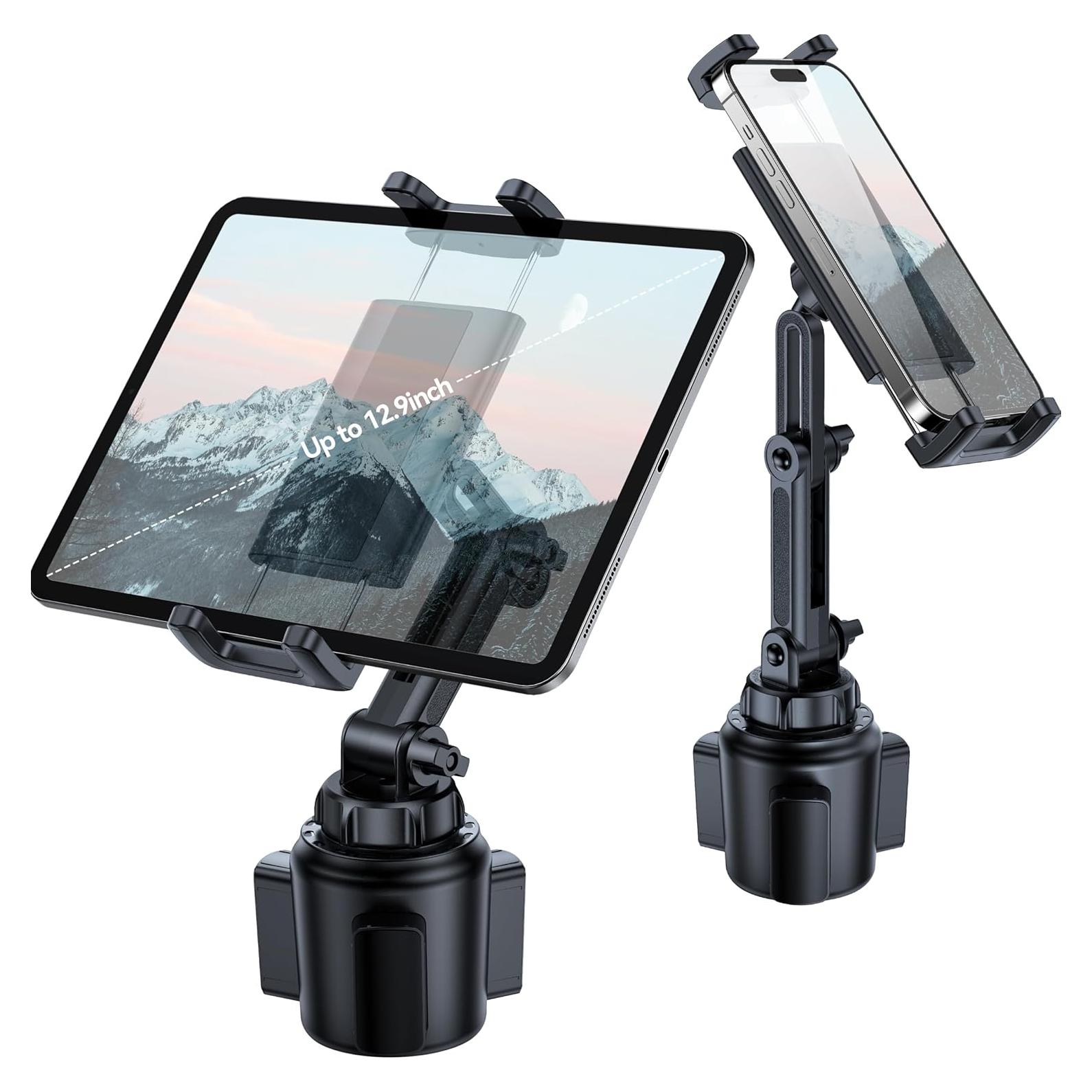 Soporte Universal para Tablet en Portavasos BOOMVATO 4.7-12.9"