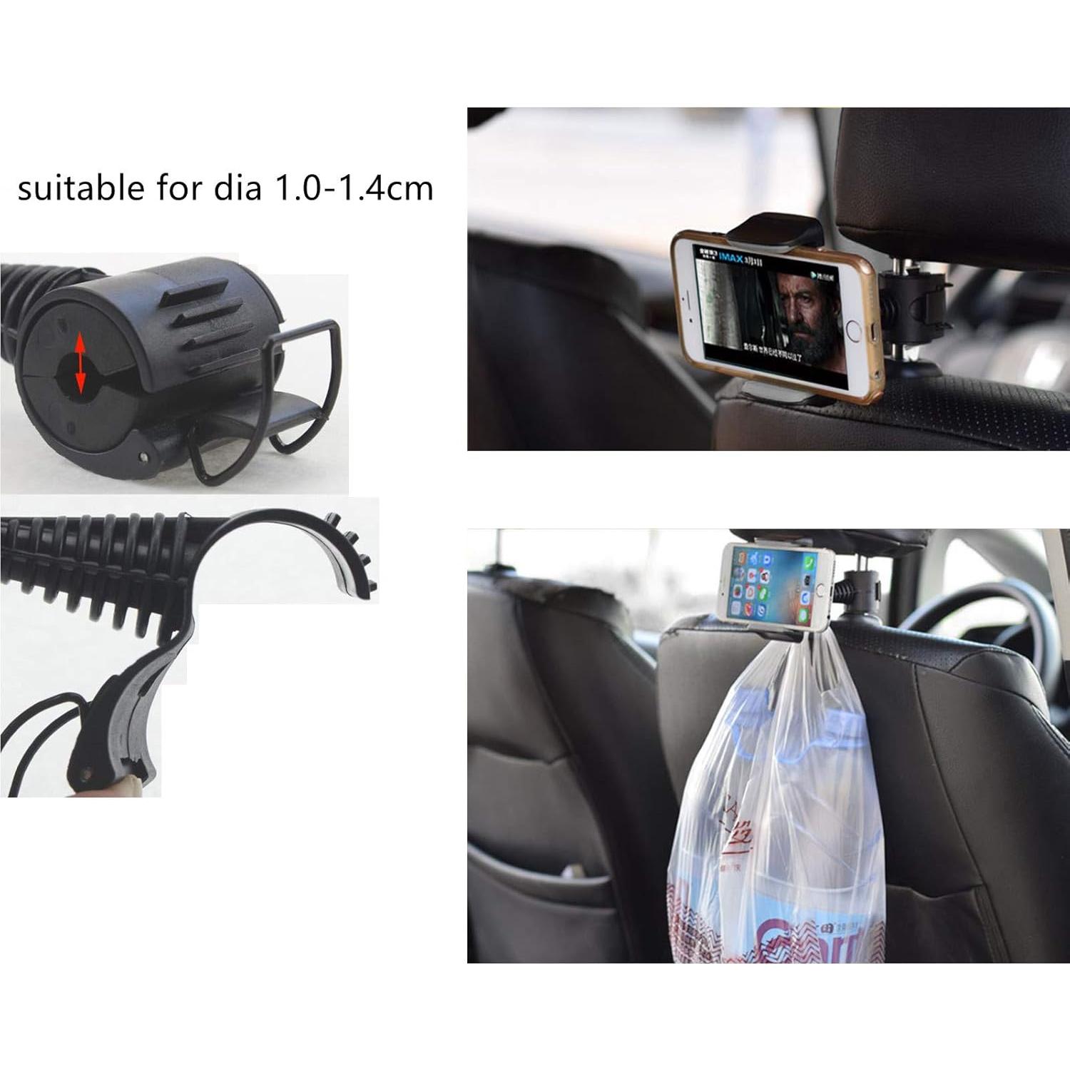 Soporte Universal para Teléfono en Reposacabezas Nyatek - Rotación 360°