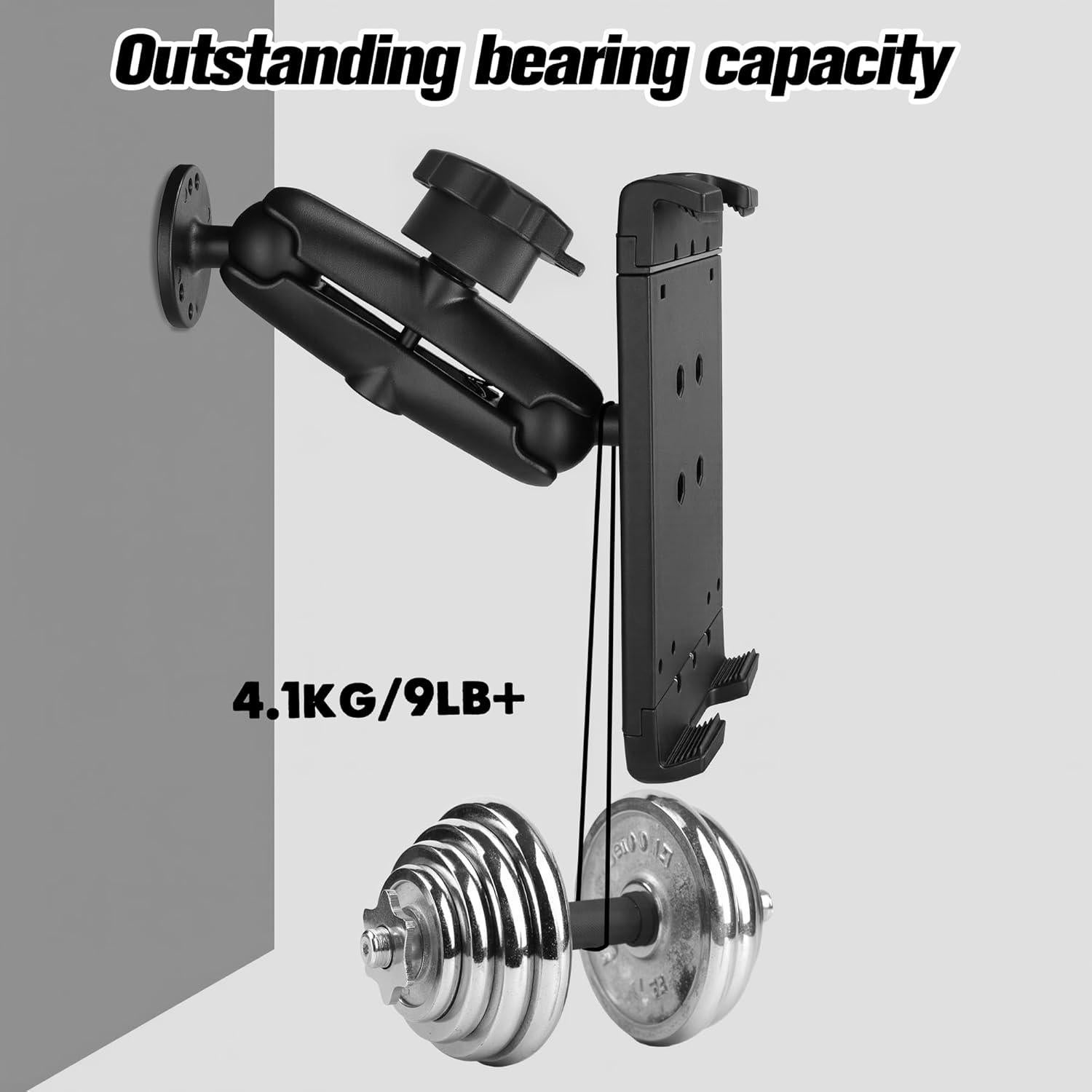 Soporte de Tablet VINmounts para Camiones 7.5-10.2" Negro