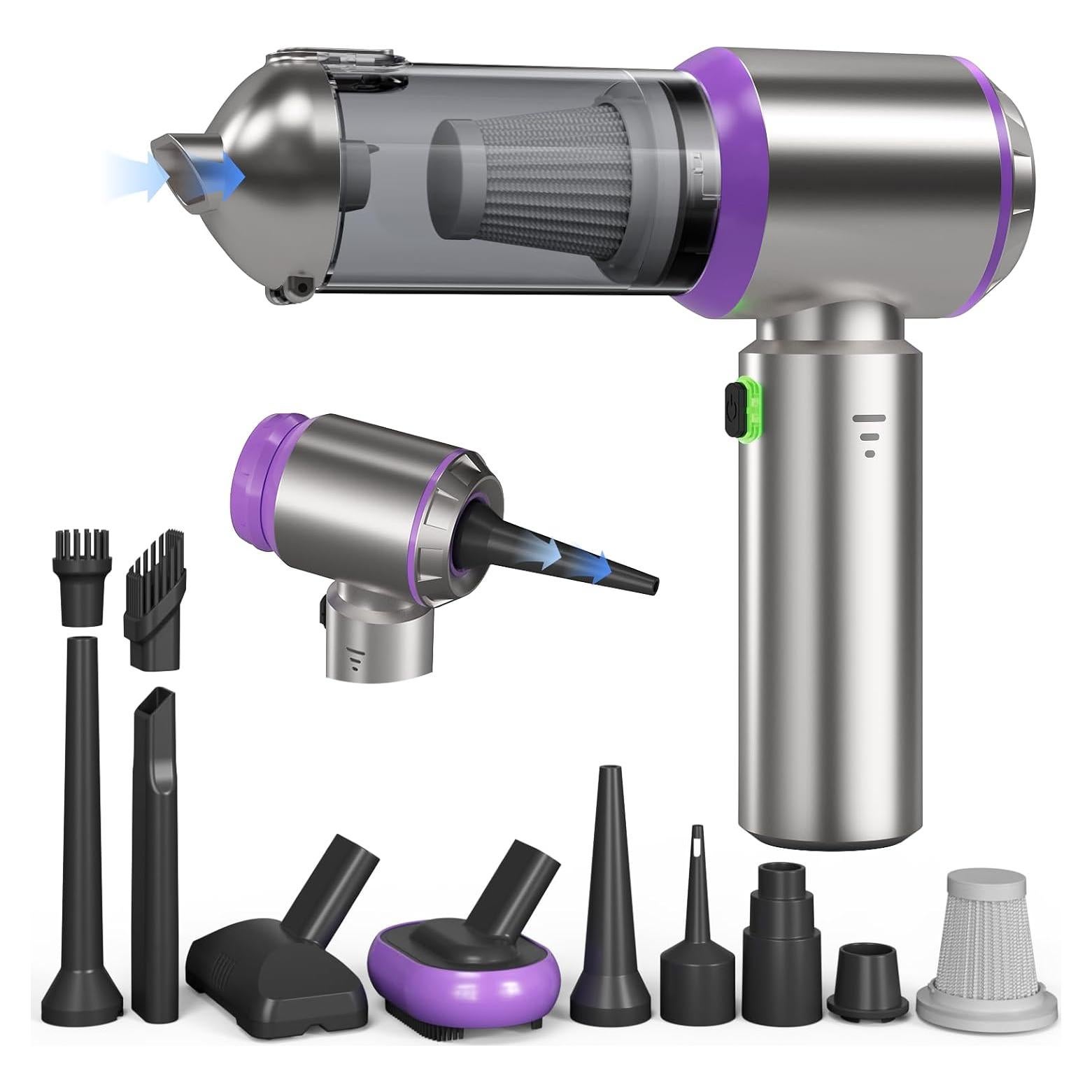 Aspiradora de Coche Portátil AIPROIN HL-127Pro 22000PA Inalámbrica