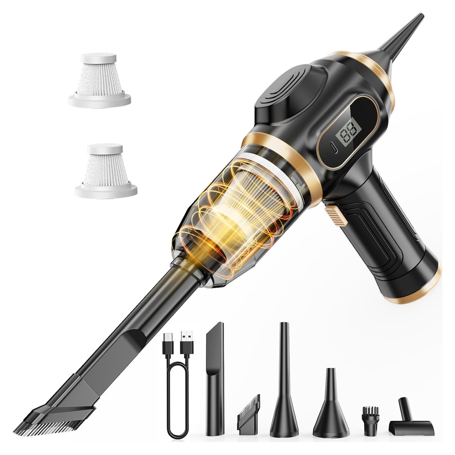 Aspiradora de Coche Portátil Scstartx XCQ-1308 Inalámbrica 20W