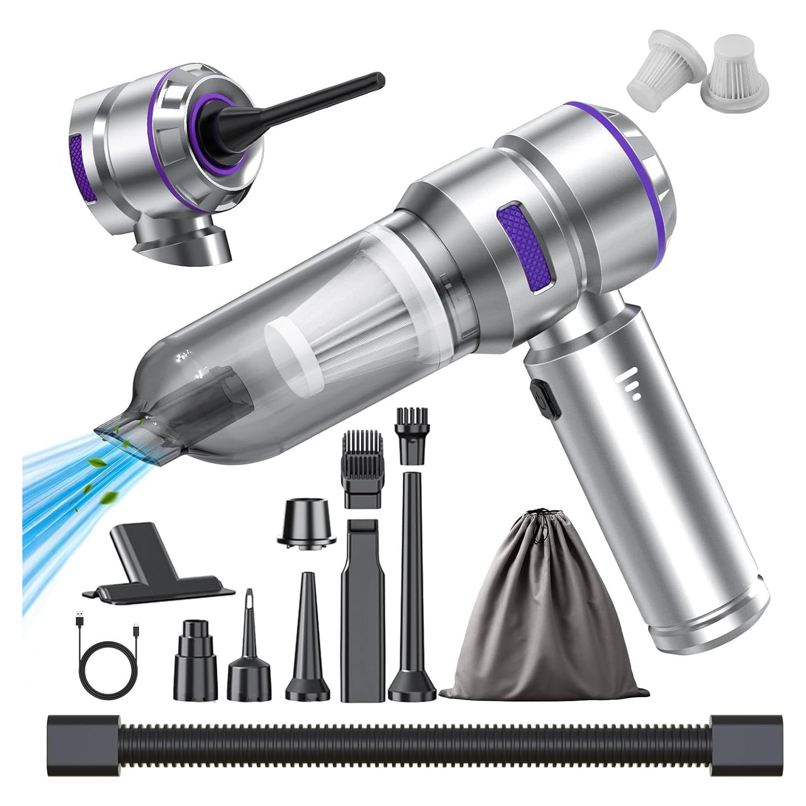 Aspiradora de Coche Portátil WINWEND ZZXUS-VC-6659 4 en 1 22000PA