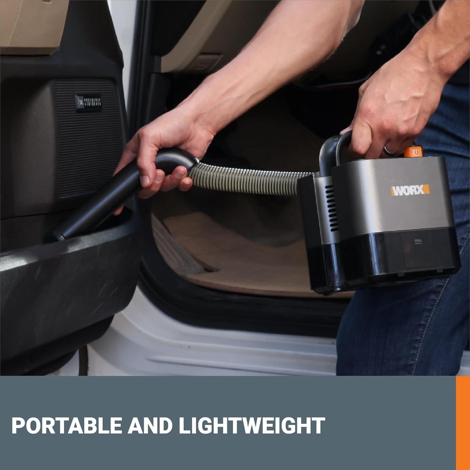 Aspiradora Compacta Inalámbrica Worx WX030L 20V - 207 ml