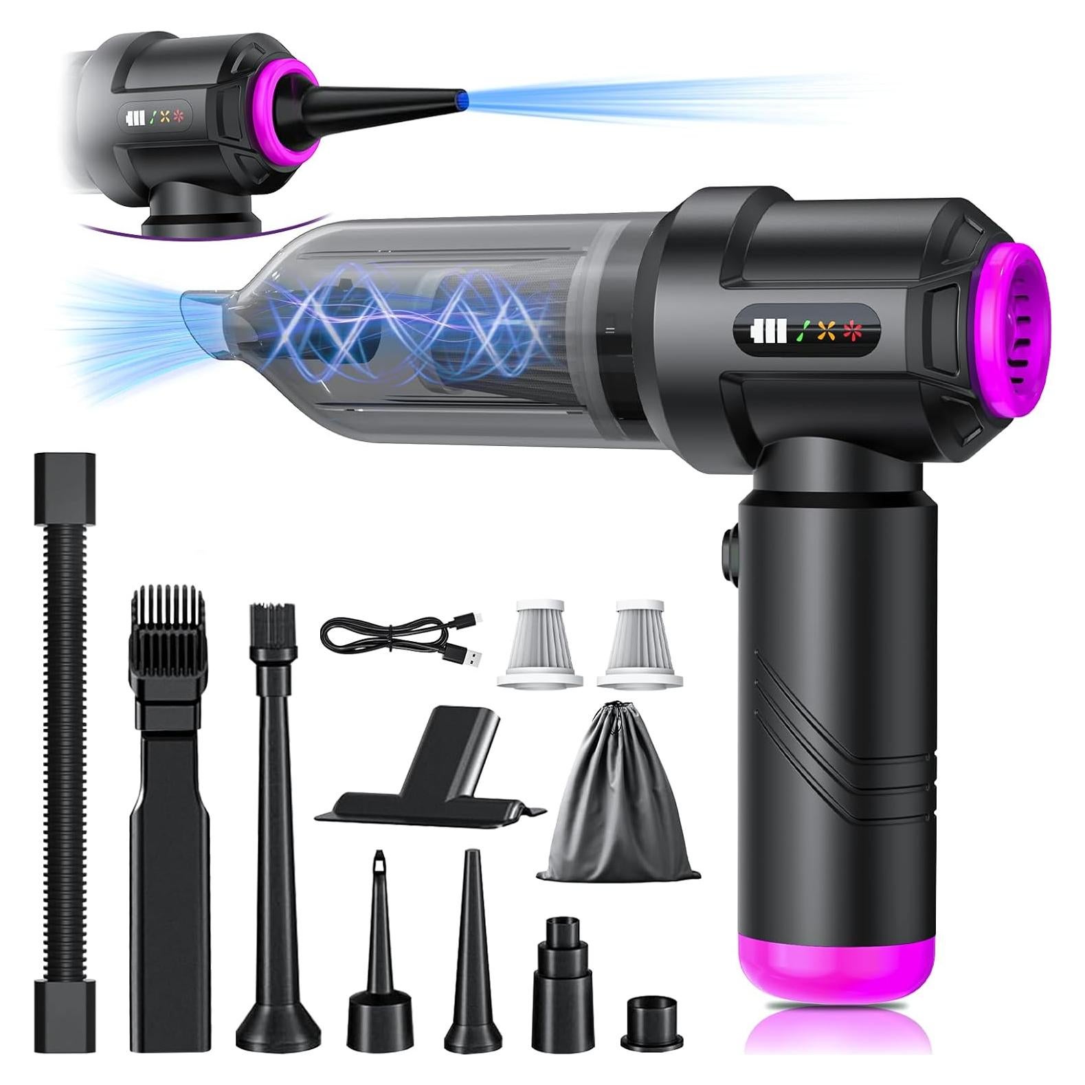 Aspiradora de Mano Kimdog CY109 18000PA Sin Cable Portátil