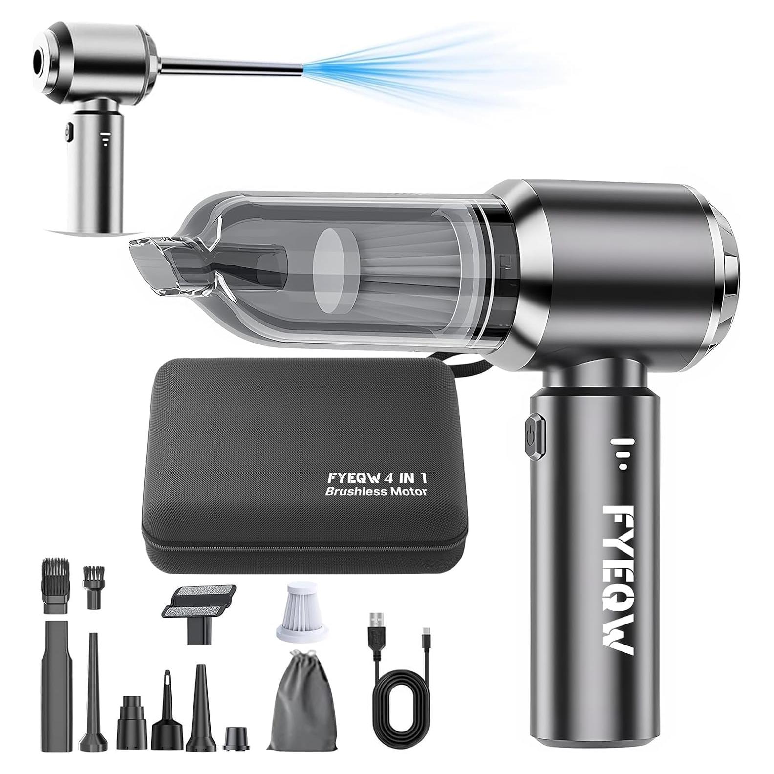 Aspiradora de Mano Inalámbrica DYNGSHOO UP1981 200W 21000PA