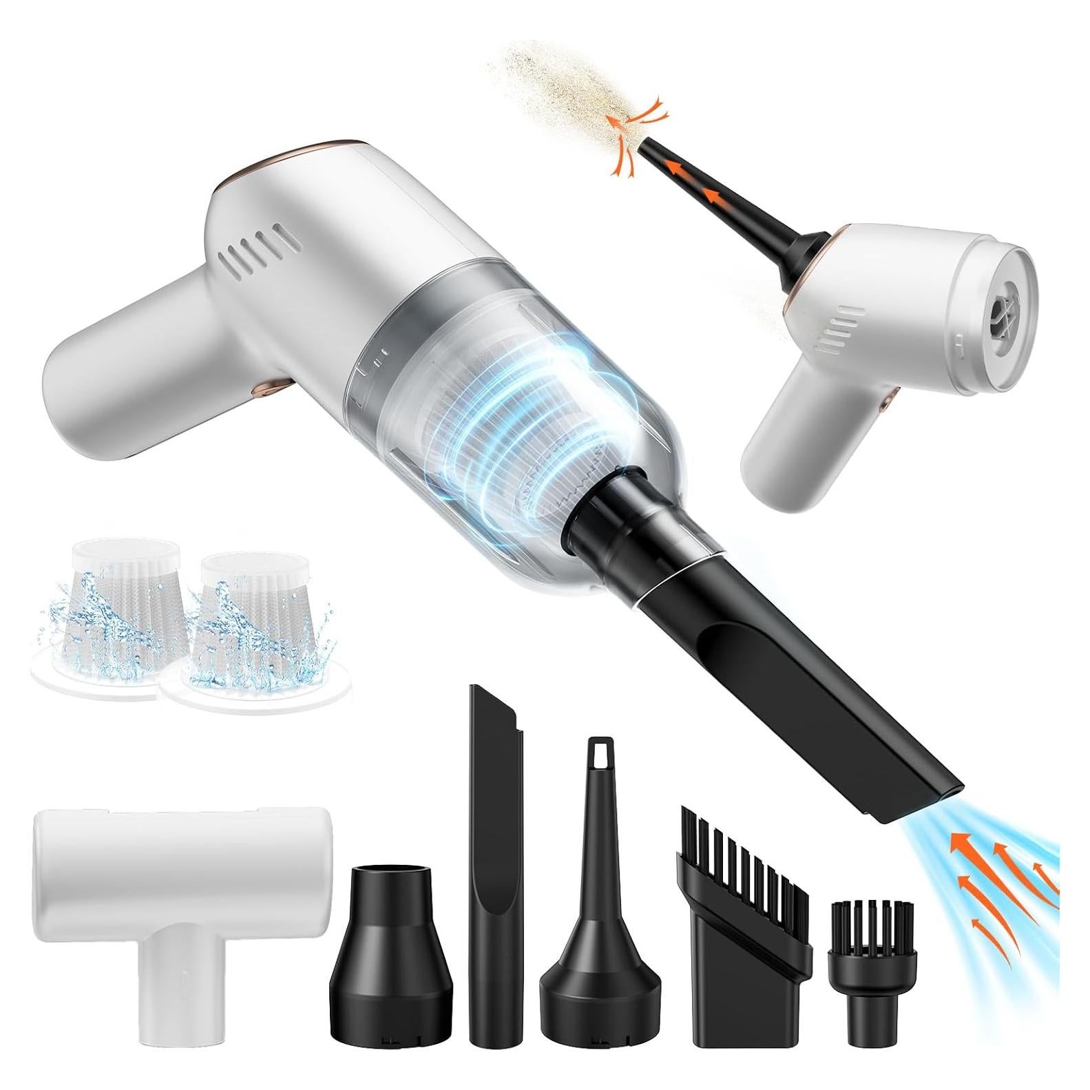 Aspiradora de Coche Inalámbrica APPS2Car CV1 13000PA 3 en 1