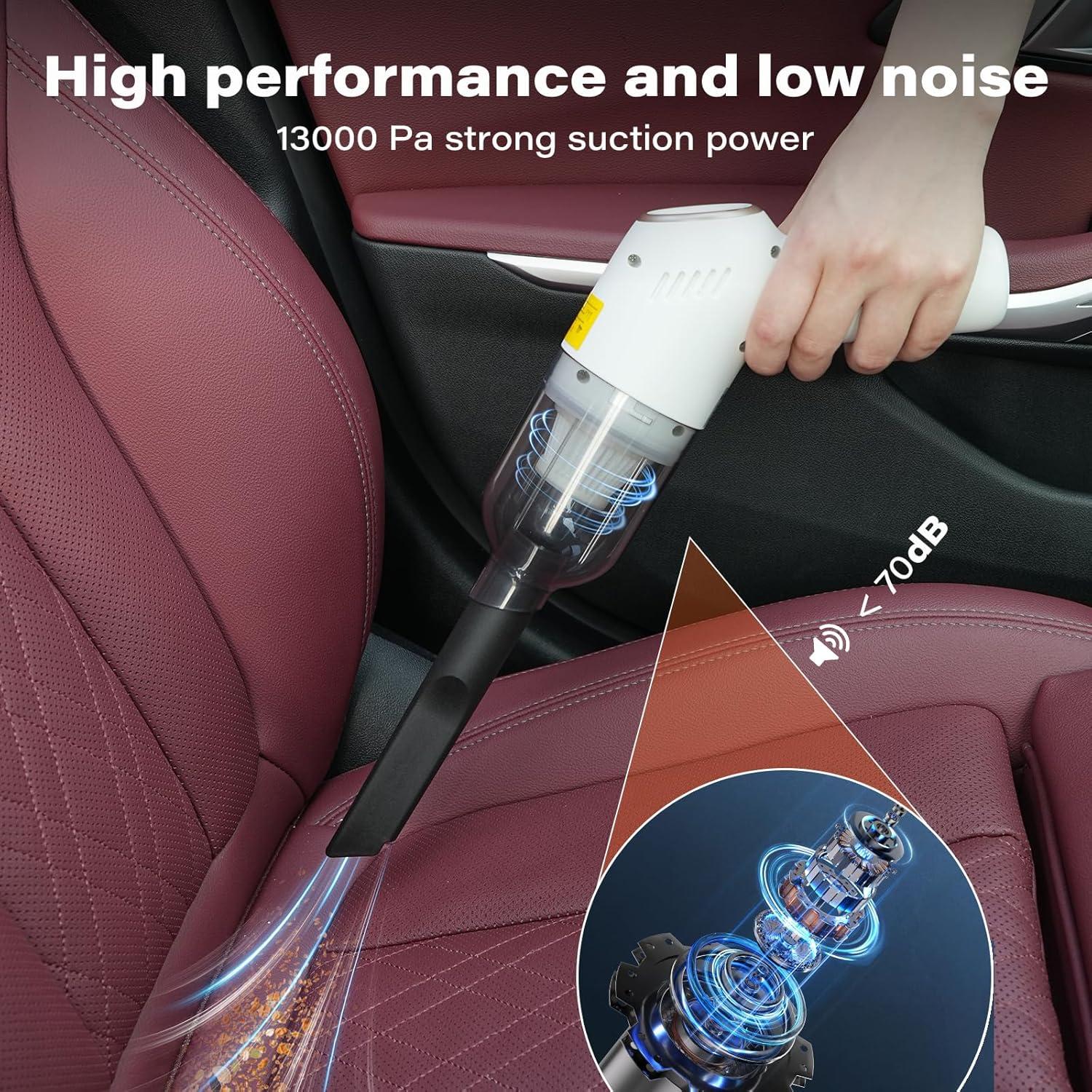 Aspiradora de Coche Inalámbrica APPS2Car CV1 13000PA 3 en 1